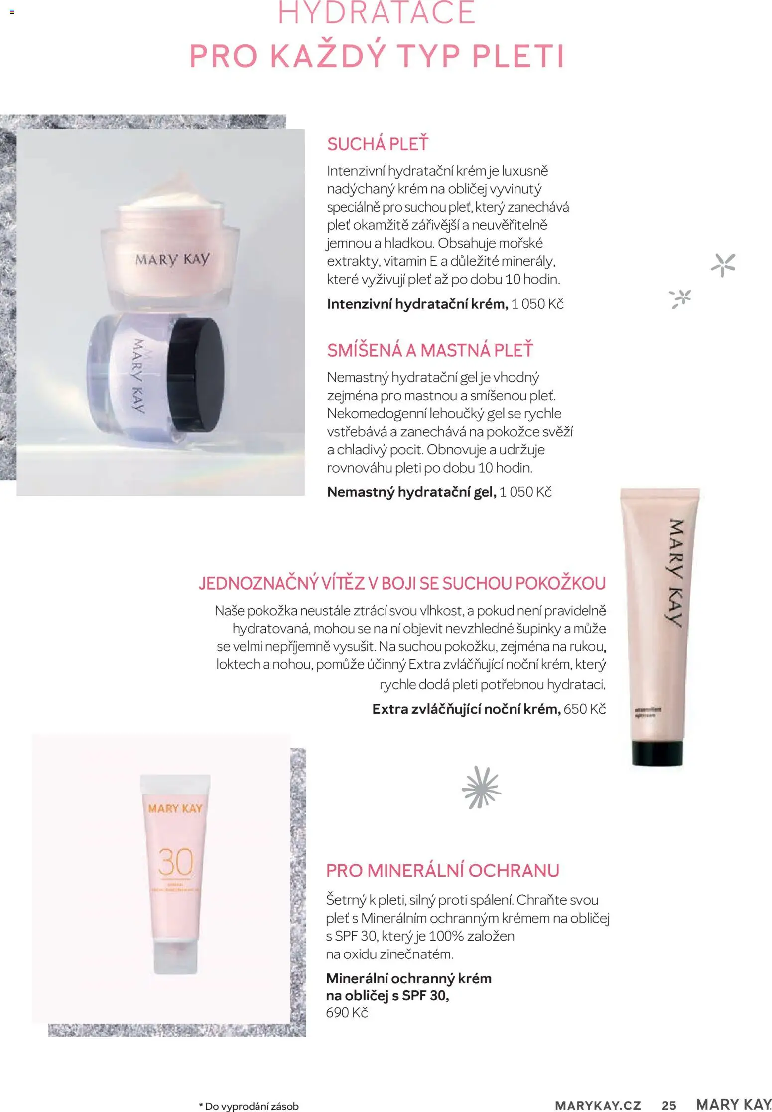 Mary Kay kniha o kráse od 01.01.2026 | Strana: 25 | Produkty: Krém, Hydratační krém