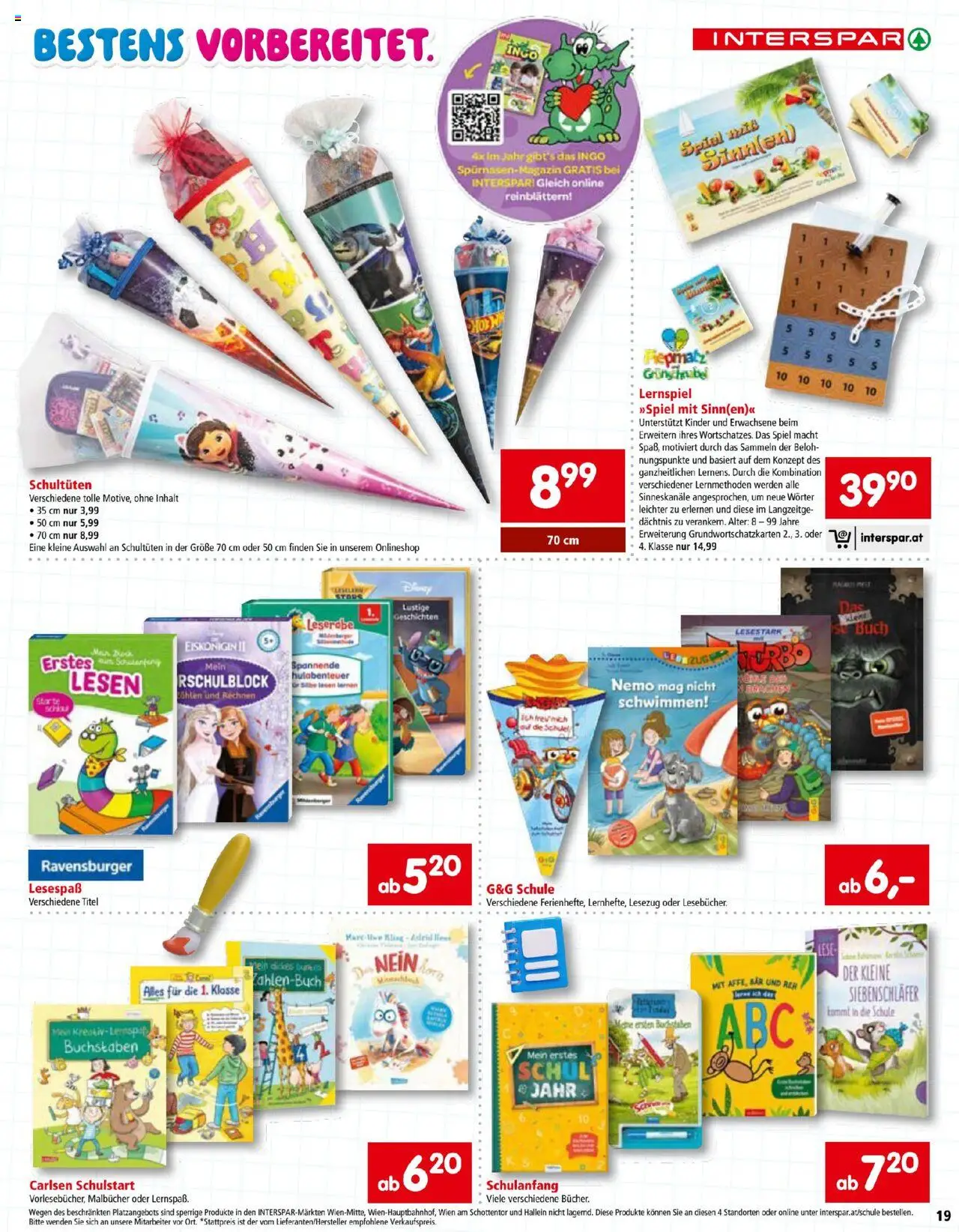 Interspar So macht Schule spass gültig ab 26.06.2025 | Seite: 19 | Produkte: Spiel