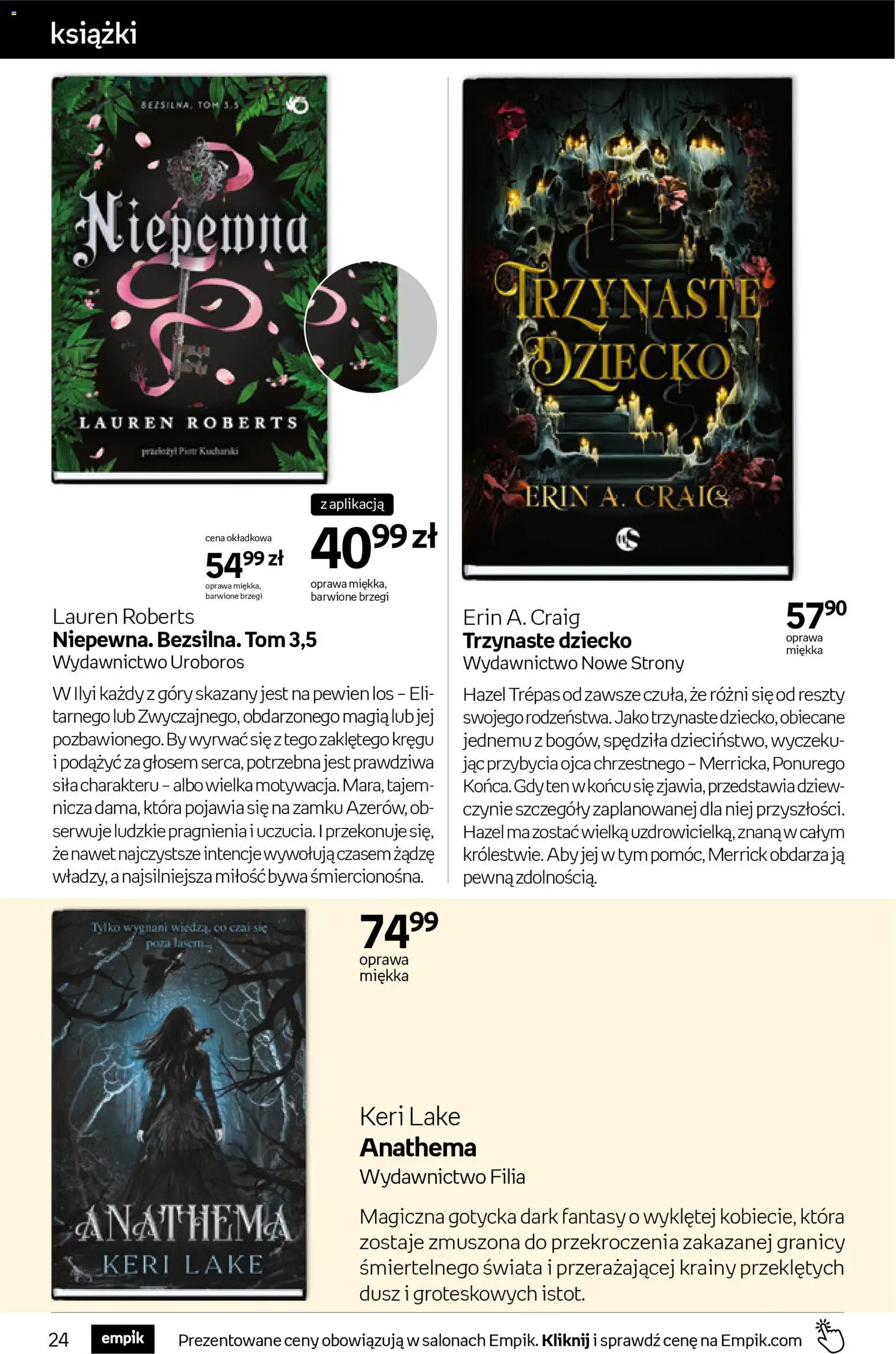 Empik Black Friday od 29.10.2025 | Strona: 24 | Produkty: Książki