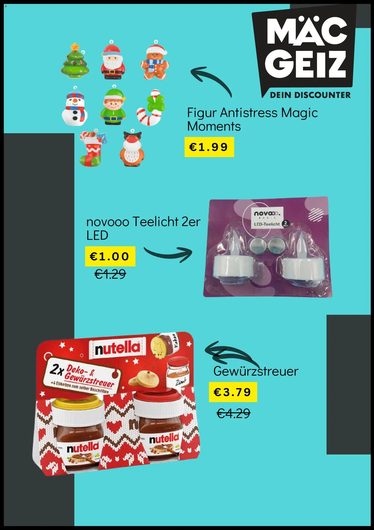 Mäc Geiz - Black Friday – gültig ab 24.11.2025 | Seite: 3 | Produkte: Nutella