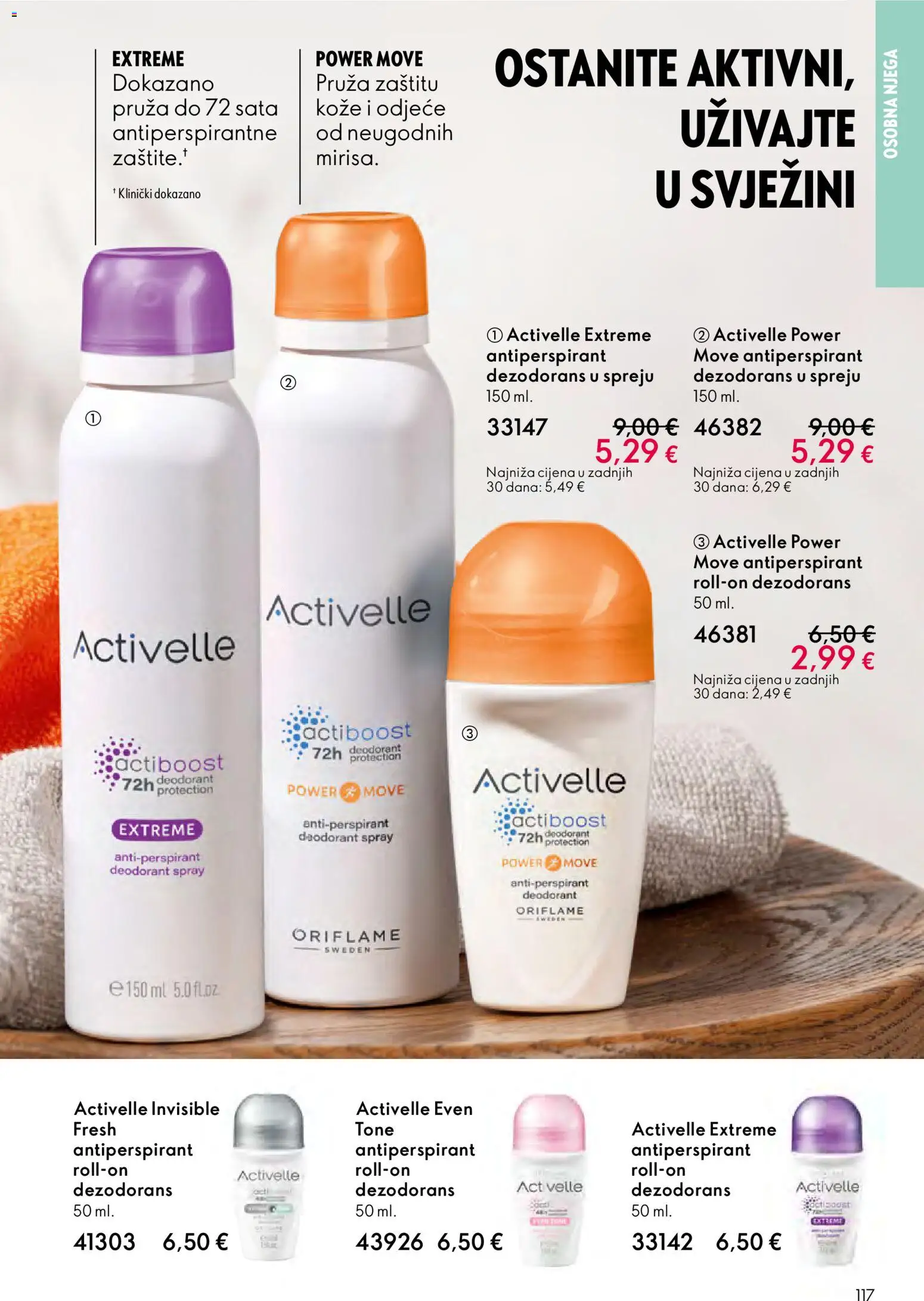 Oriflame katalog | vrijedi od 29.10.2025 | Stranica: 117 | Proizvodi: Dezodorans, Antiperspirant