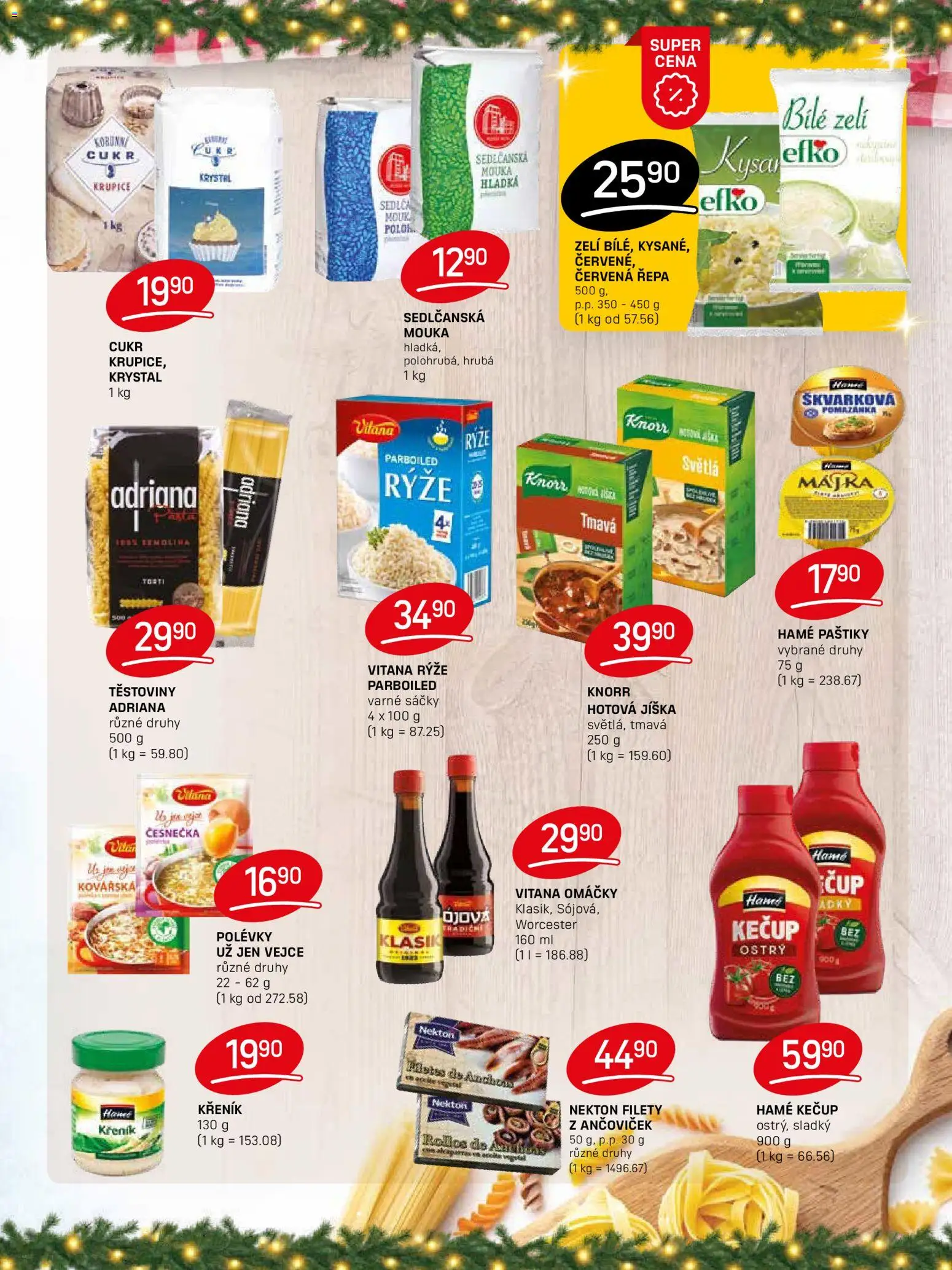 Flop leták od 22.12.2025 | Strana: 7 | Produkty: Jíška, Zelí, Kečup, Knorr
