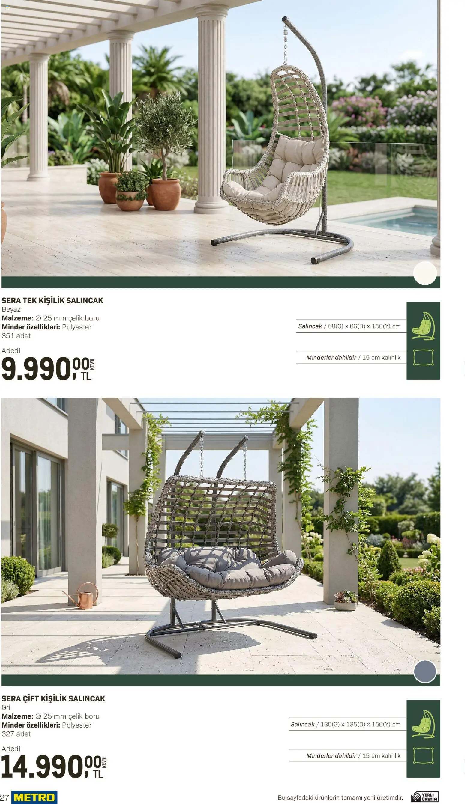 Metro - Açık Hava Çözümleri - 10.04.2026 tarihinden itibaren geçerlidir | Sayfa: 27