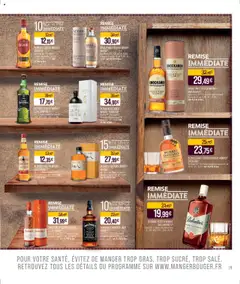  | Page: 19 | Produits: Whisky, Monkey shoulder, Miel, Thé