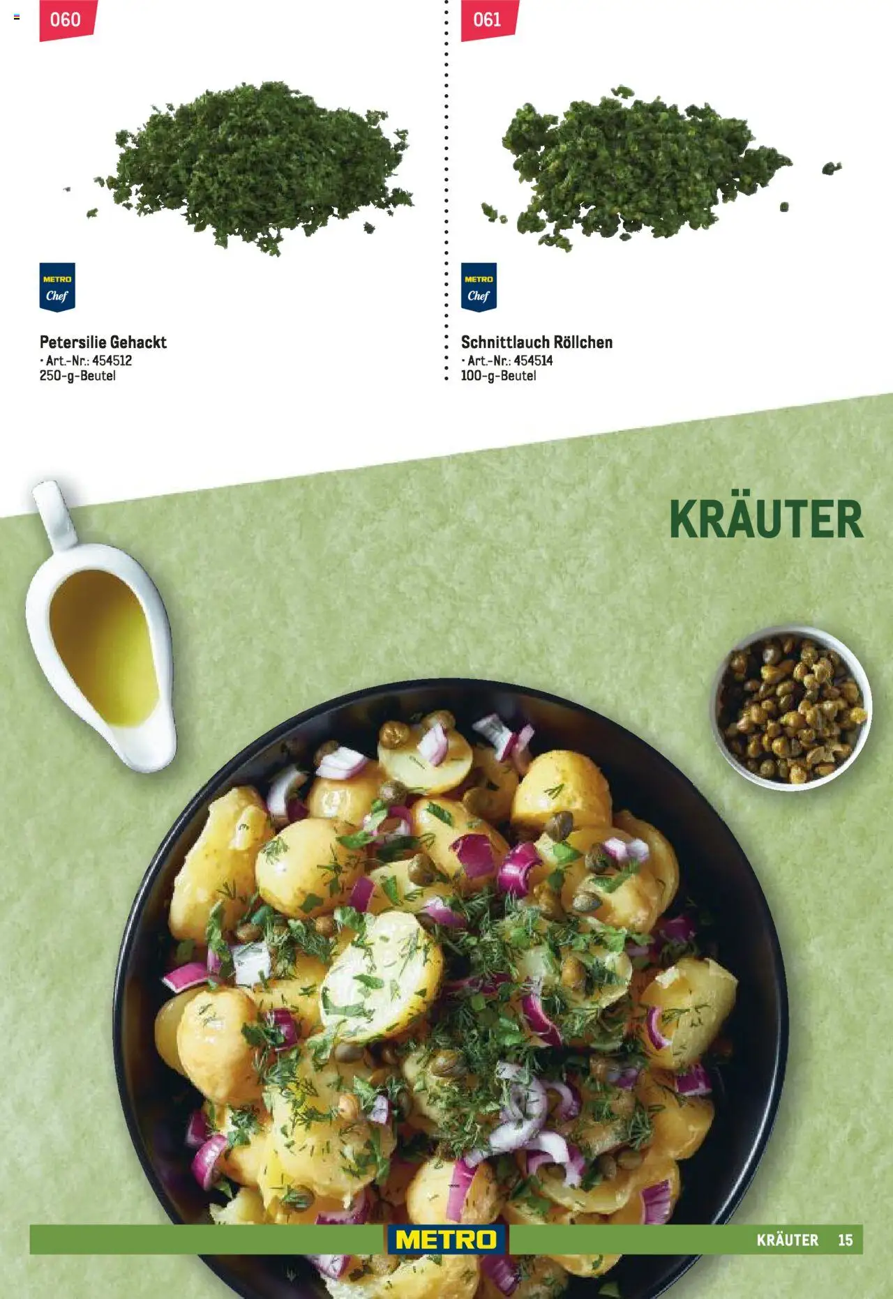 Metro Schnittwaren Spezial - gültig ab dem 04.02.2025 | Seite: 15 | Produkte: Petersilie