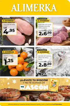 Vista previa Alimerka folleto Castilla y León válido desde el 05.01.2026