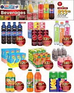 Take n Pay specials catalogue – valid from 09.02.2026 | Page: 17 | Products: Squash, Pineapple, Water, Fruit