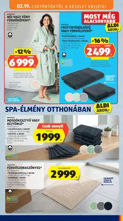 Aldi Akciós újság - amely érvényes a következő dátumtól: 19.02.2026 | Oldal: 23