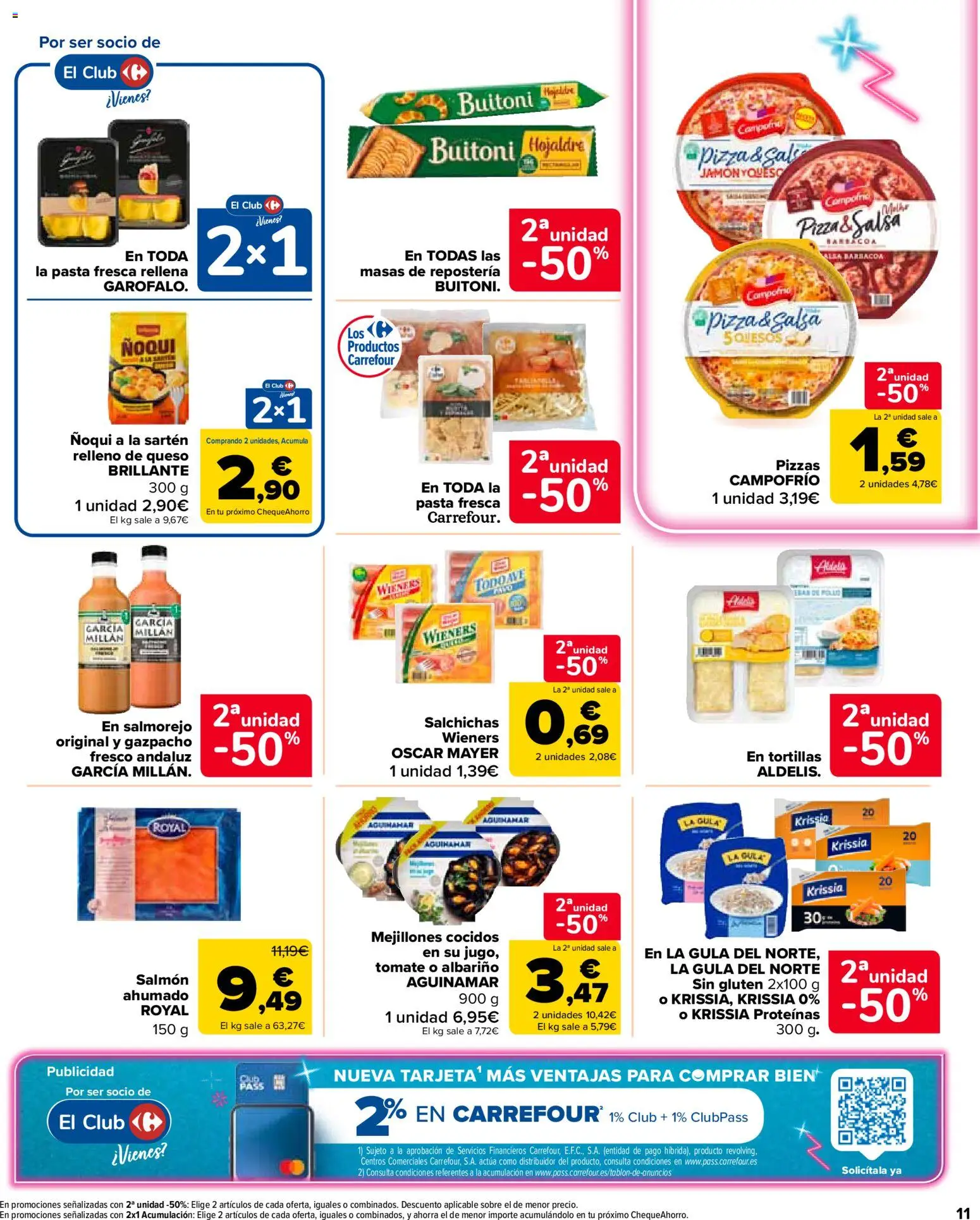 Carrefour Market folleto │ válido desde el 24.03.2026 | Página: 11 | Productos: Queso, Pasta, Gazpacho, Barbacoa