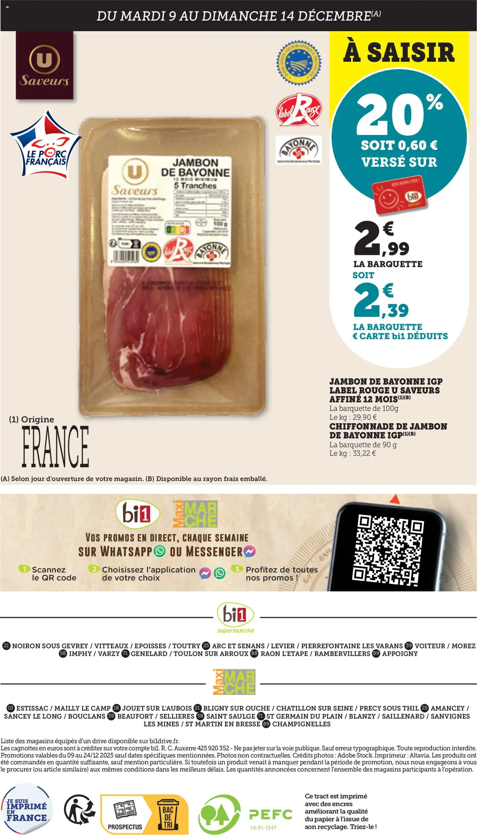 {H1} | Page: 24 | Produits: Beaufort, Époisses, Jambon, Porc