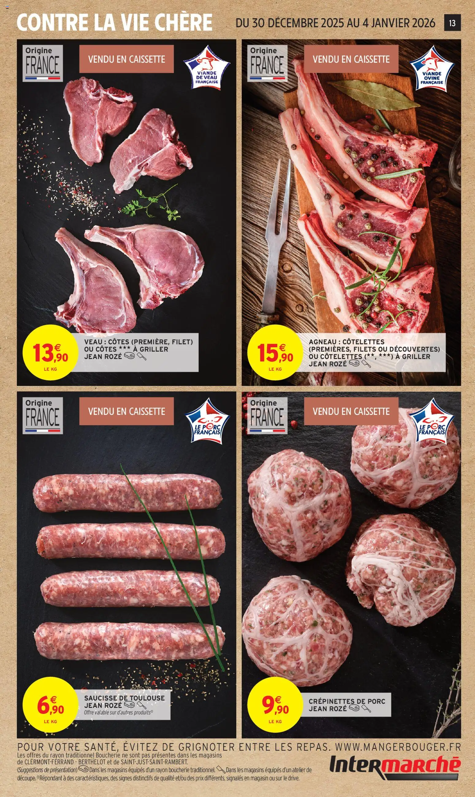 {H1} | Page: 13 | Produits: Agneau, Viande, Ribs, Porc