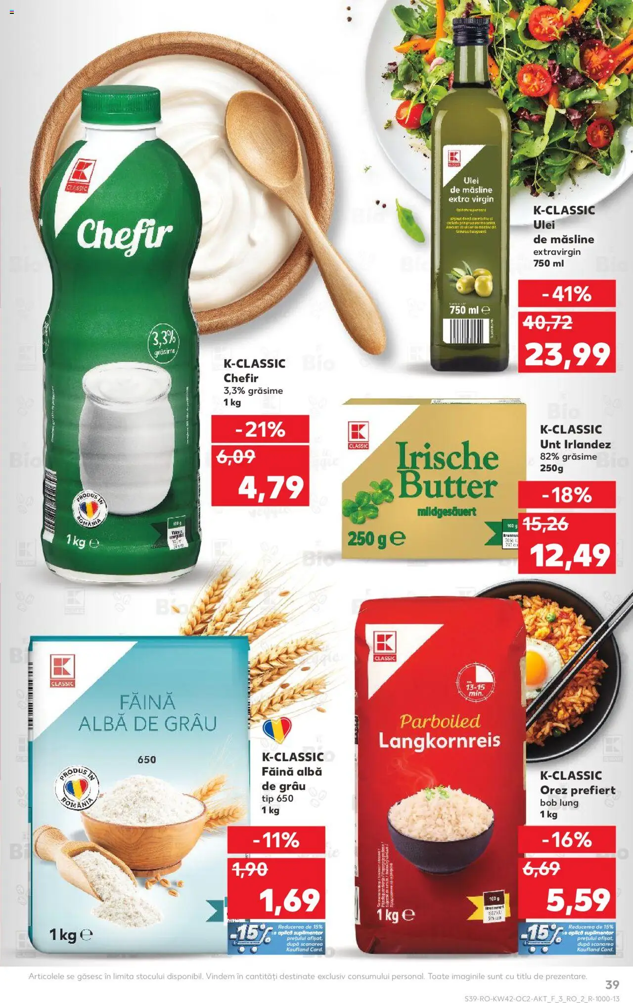 Kaufland RO akciós ujság - amely érvényes a következő dátumtól: 15.10.2025 | Oldal: 39
