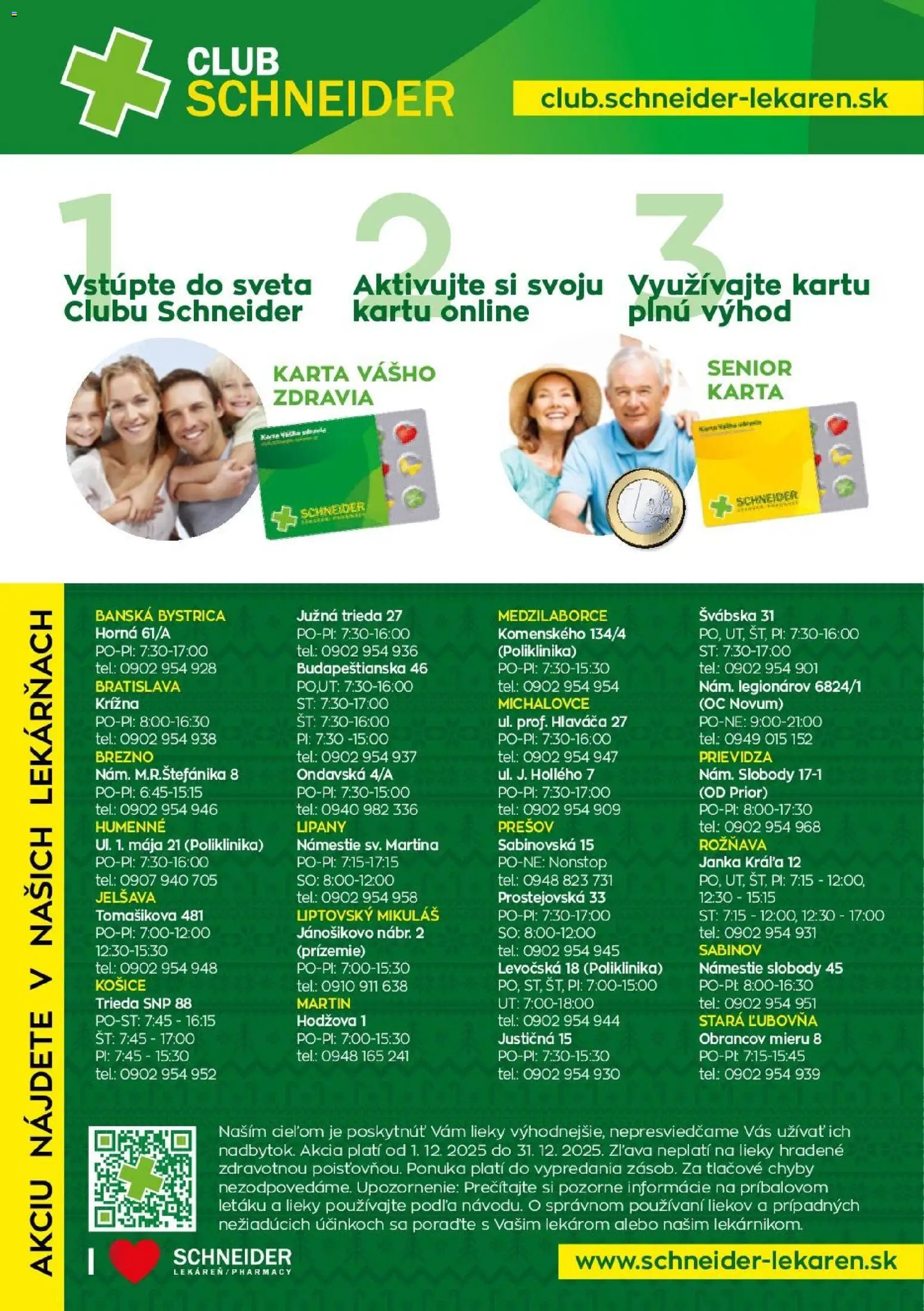 Nové Schneider lekáreň akcie – leták je platný od 01.12.2025 | Strana: 16