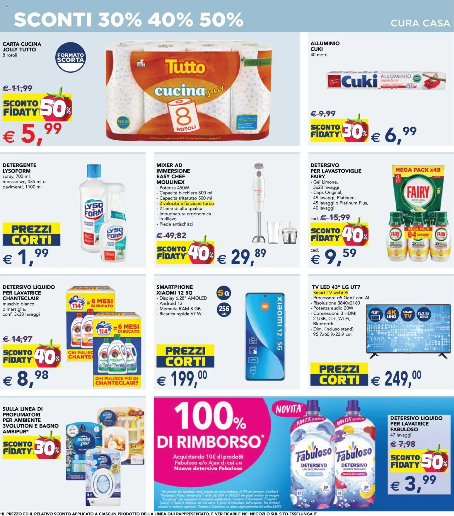 Volantino Esselunga S del 17.11.2025 | Pagina: 22 | Prodotti: Xiaomi, Lavastoviglie, TV, Audio