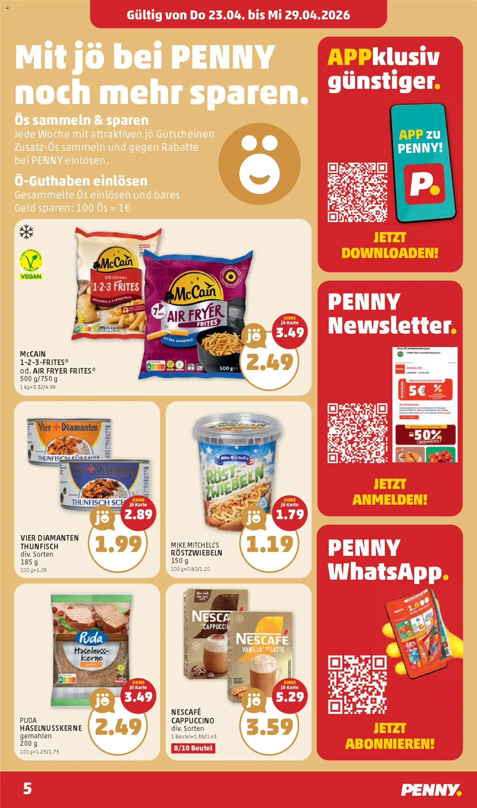 Penny Markt Eröffnung in 5111 Bürmoos gültig ab 23.04.2026 | Seite: 5 | Produkte: Zwiebeln