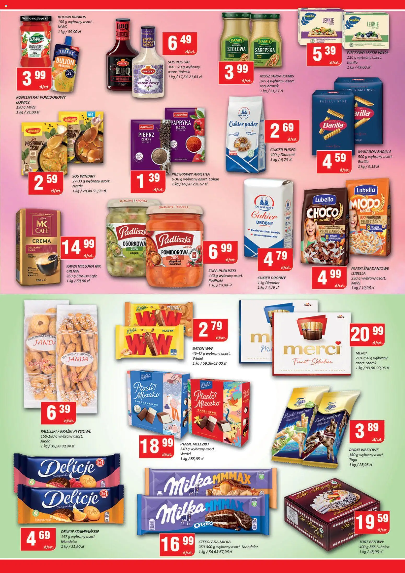 Chorten Gazetka od 26.02.2026 | Strona: 3 | Produkty: Pieczywo, Ptasie mleczko, Paluszki, Zupa