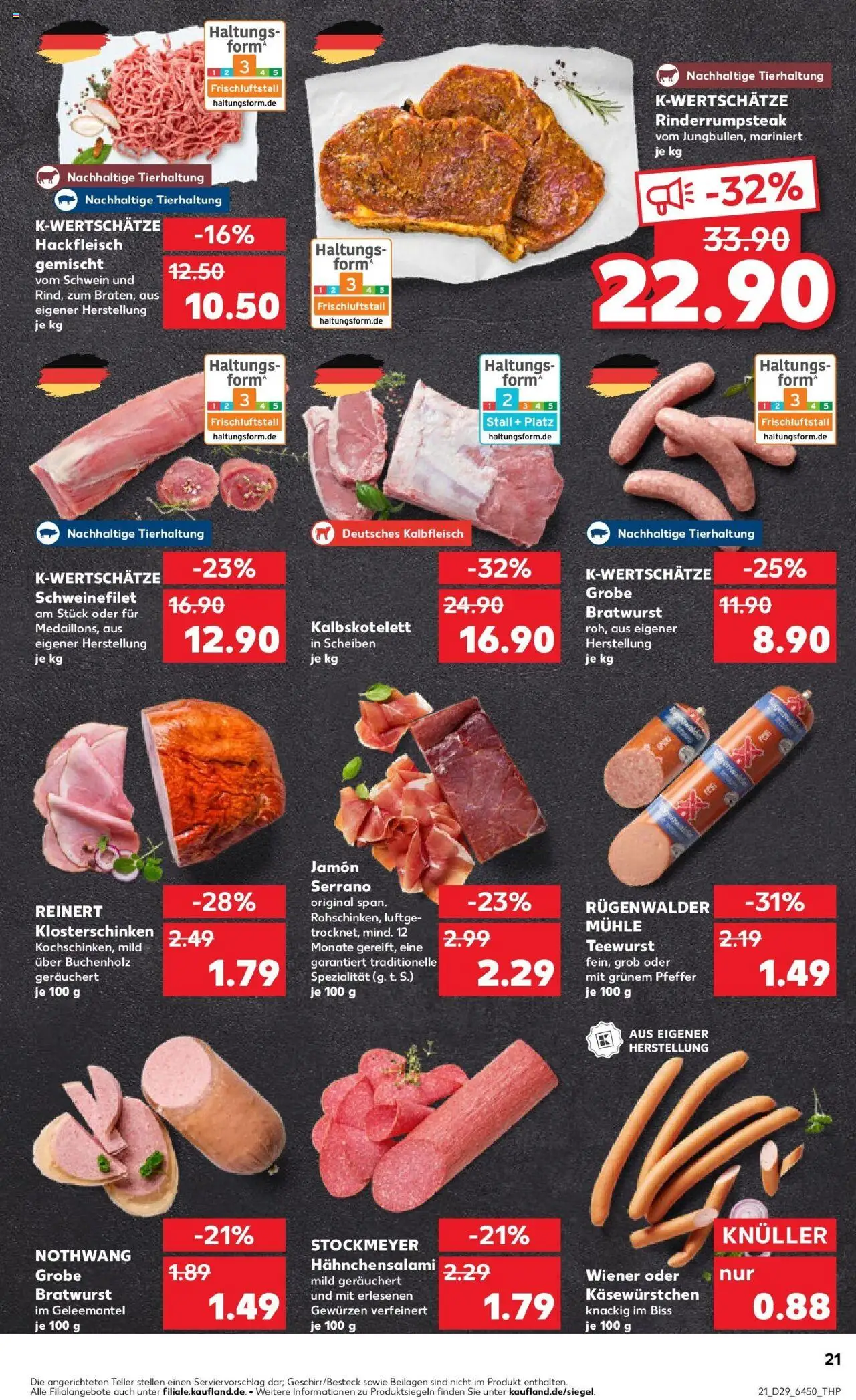 Kaufland prospekt Landsberg Am Lech	 - gültig ab dem 21.07.2025 | Seite: 34 | Produkte: Mühle, Bratwurst, Pfeffer, Steak