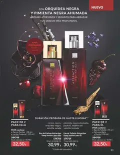 Vista previa Eau de Toilette Attraction Deep Instinct para Él, 75 ml Eau de Toilette Attraction Deep Instinct para Él válido desde el 01.03.2026 | Página: 89 | Productos: Perfume, Eau de toilette, Eau de parfum, Baño