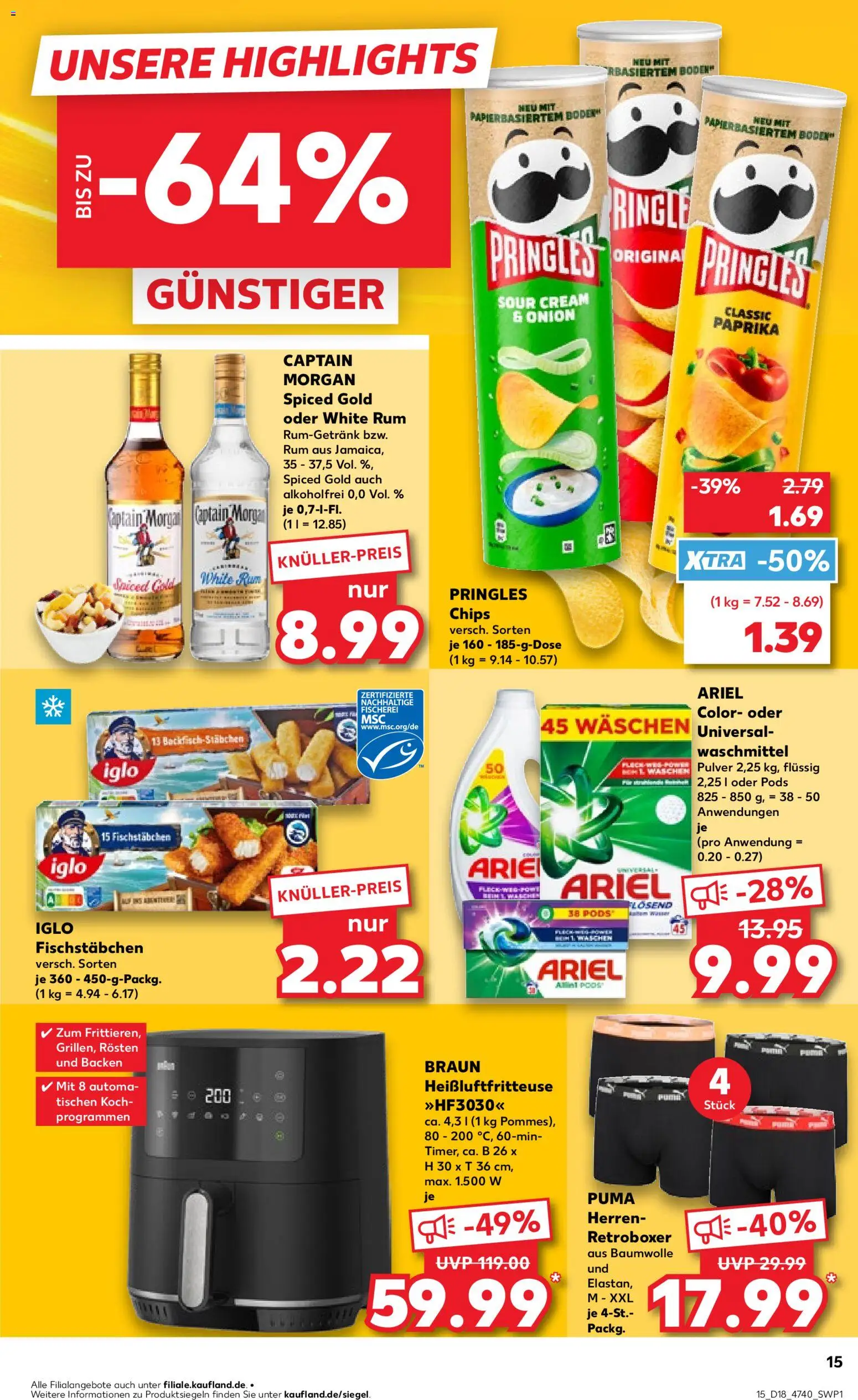 {H1} | Pagina: 15 | Producten: Chips, Kész piskótalap, Pringles