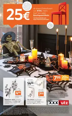 XXXLutz Boutiqueartikeln ab 21.10.2025 gültig