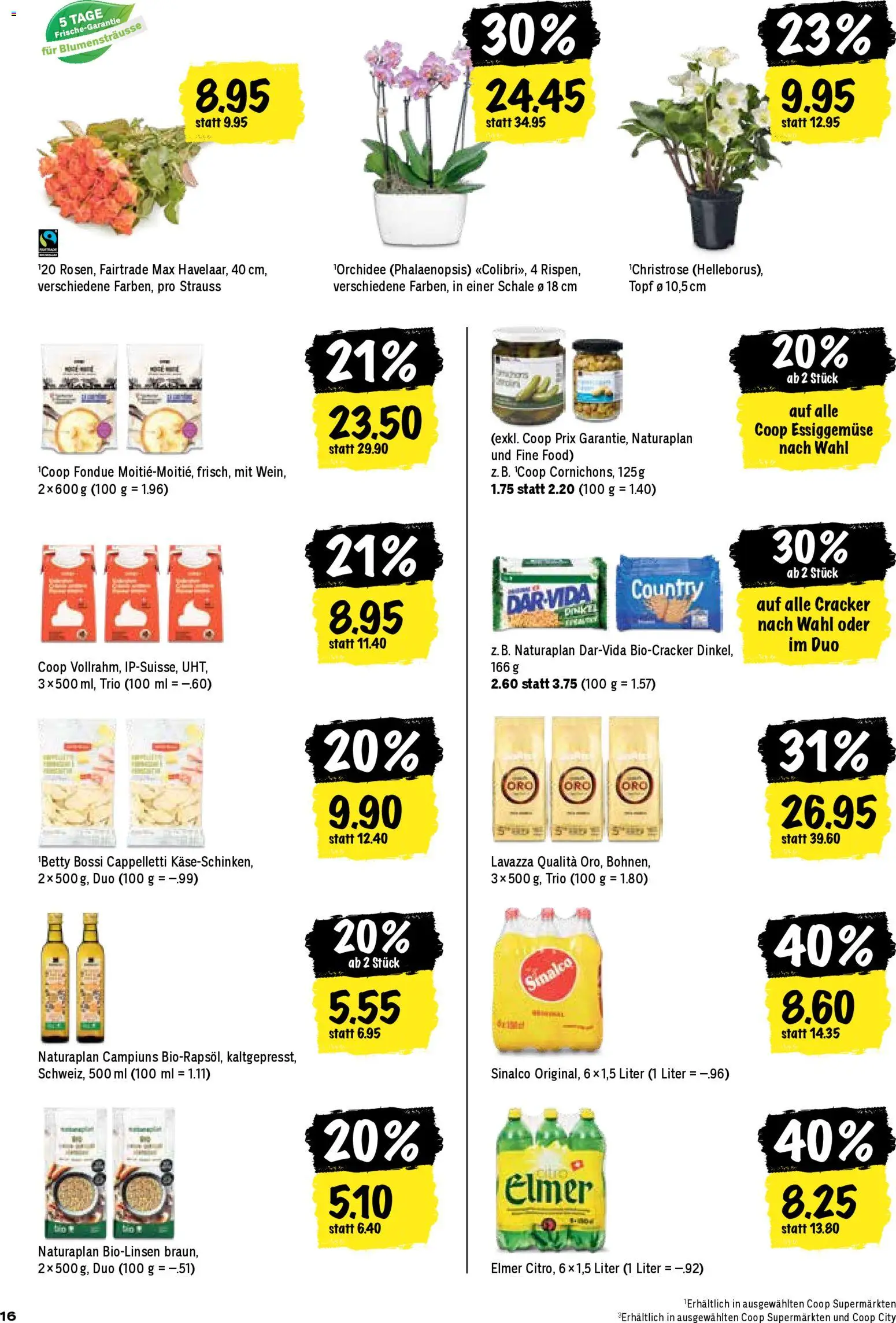 Coop Aktionen – gültig ab 06.11.2025 | Seite: 16 | Produkte: Fondue