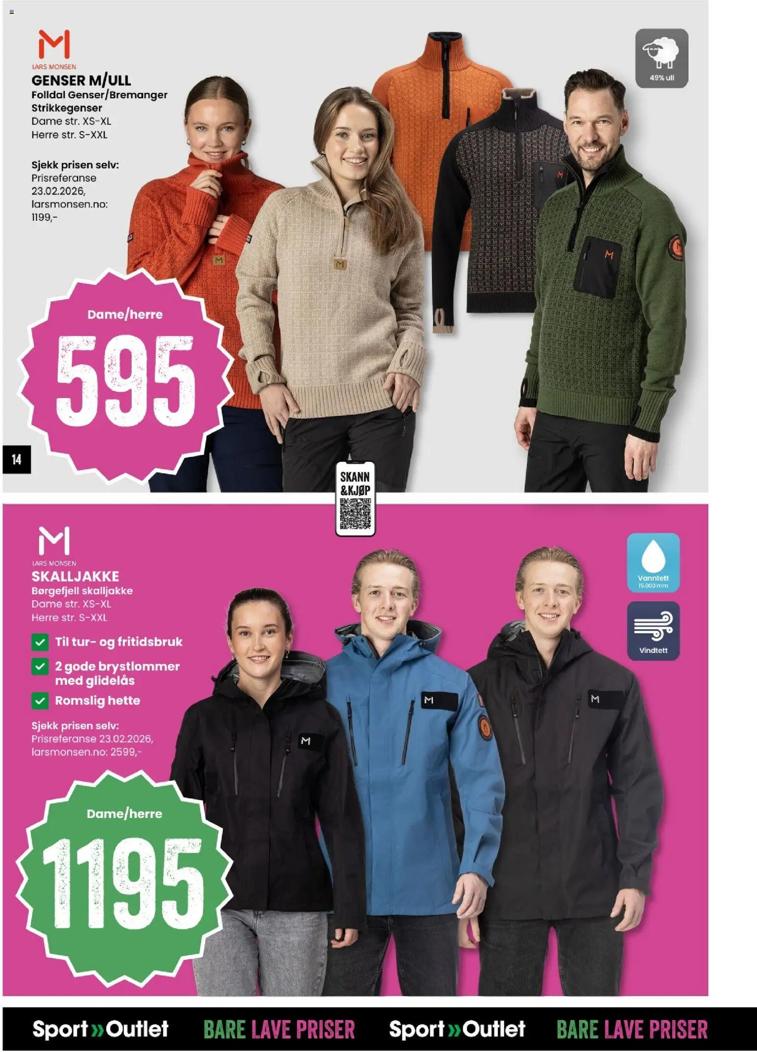 {H1} | Side: 14 | Produkter: Genser