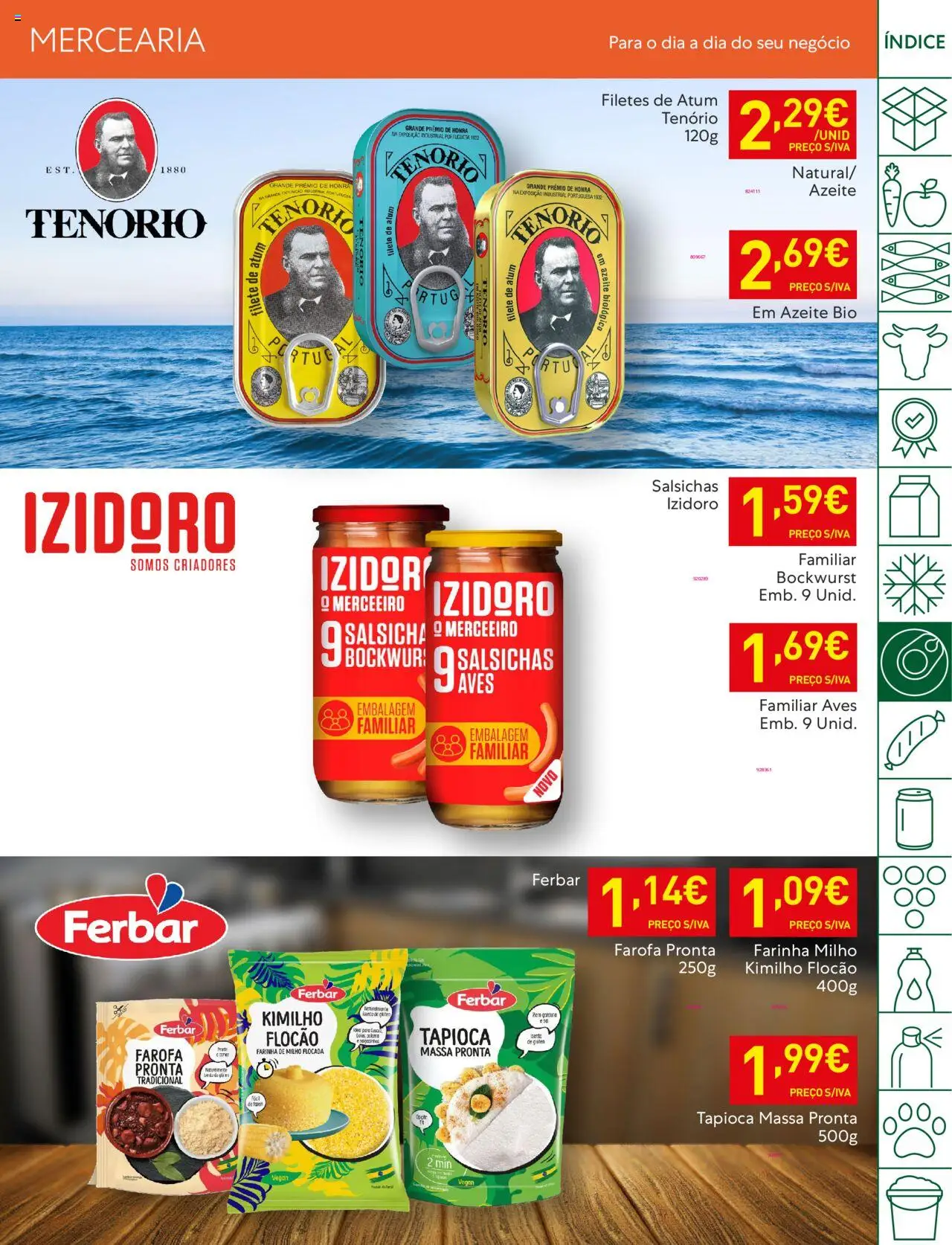Recheio folheto │ válido de 05.08.2025 | Página: 25 | Produtos: Atum, Azeite, Tapioca, Massa