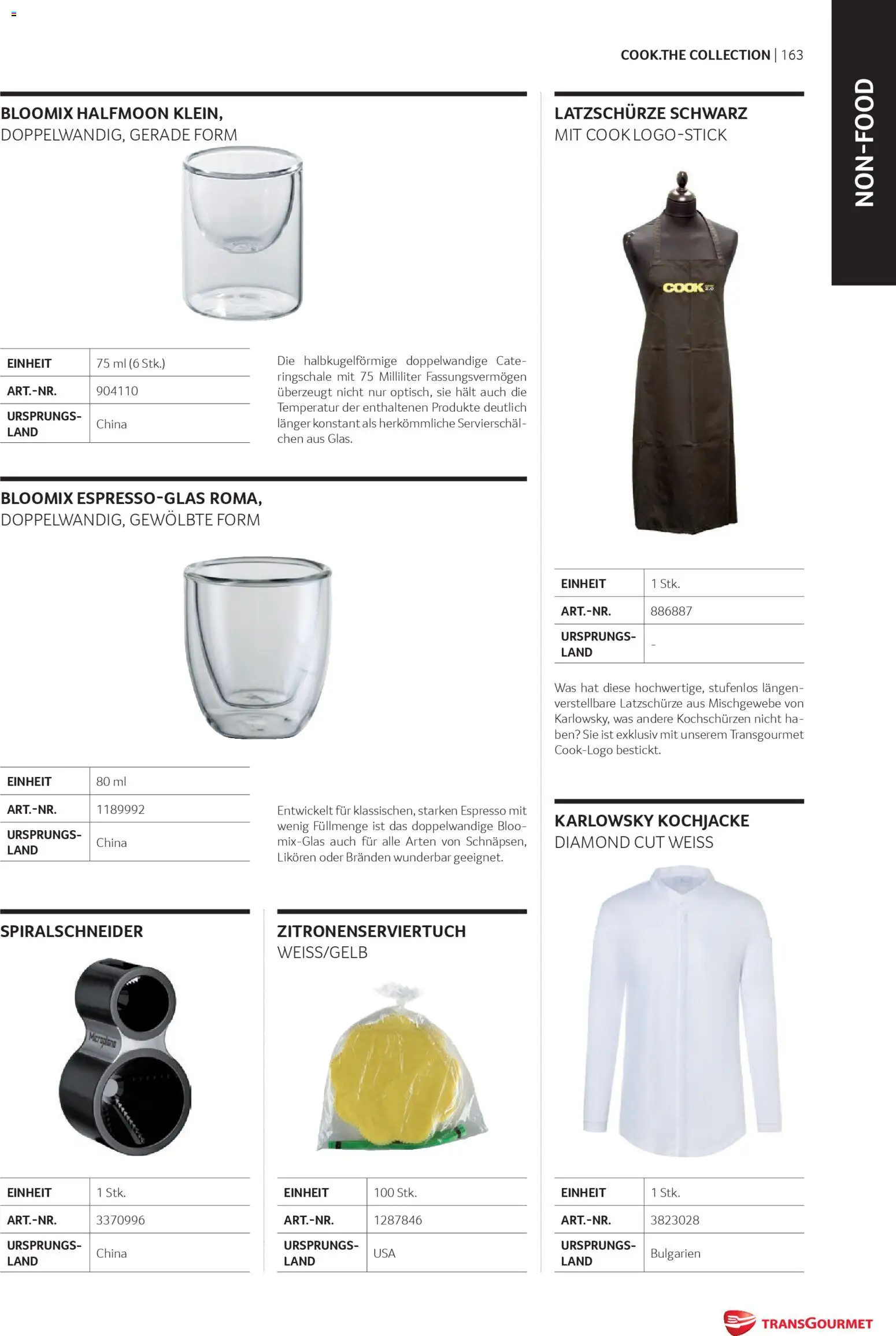 Transgourmet Cook Look-Book gültig ab 08.04.2026 | Seite: 163