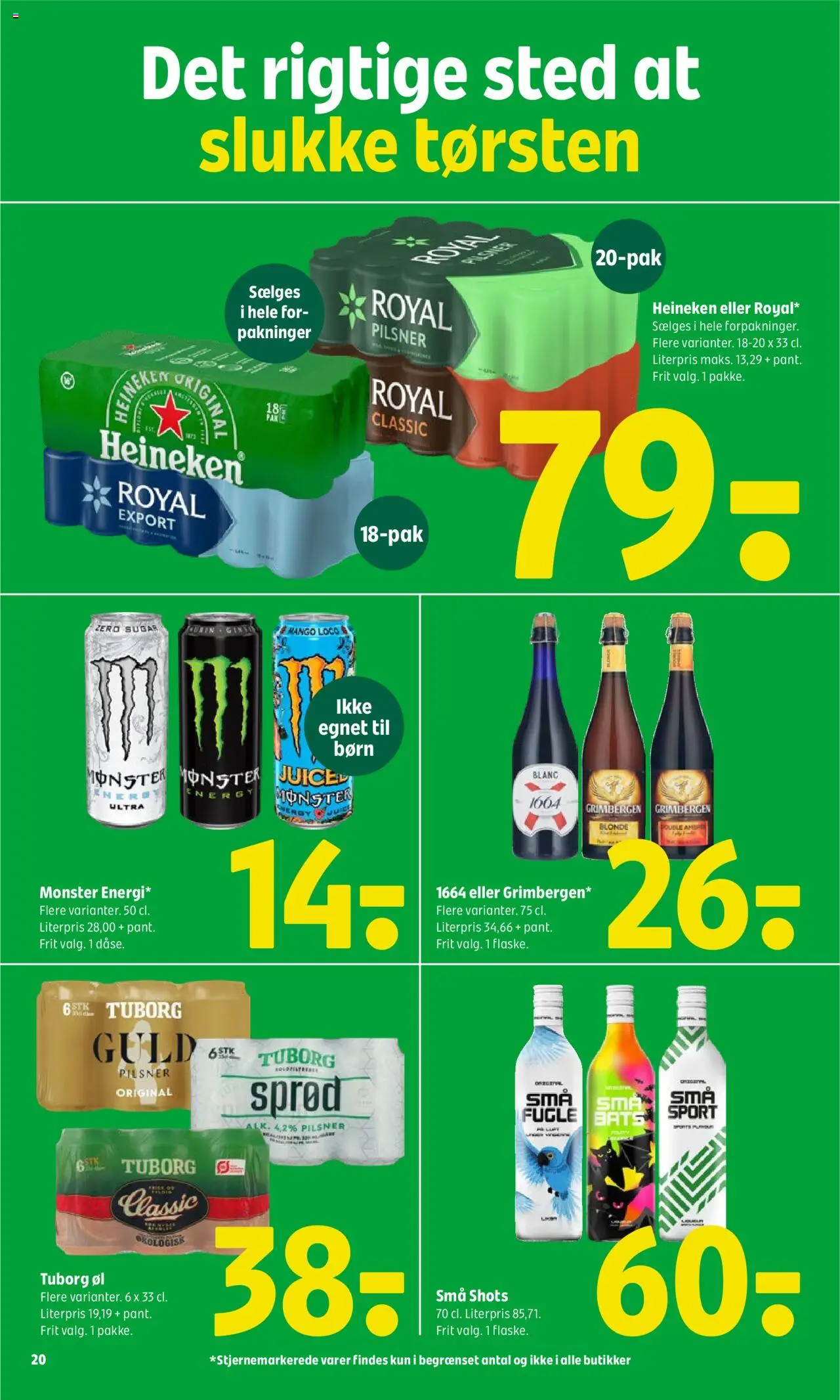 Coop 365 Tilbudsavis gyldig fra 19.06.2025 | Side: 20 | Produkter: Mango, Juice, Øl