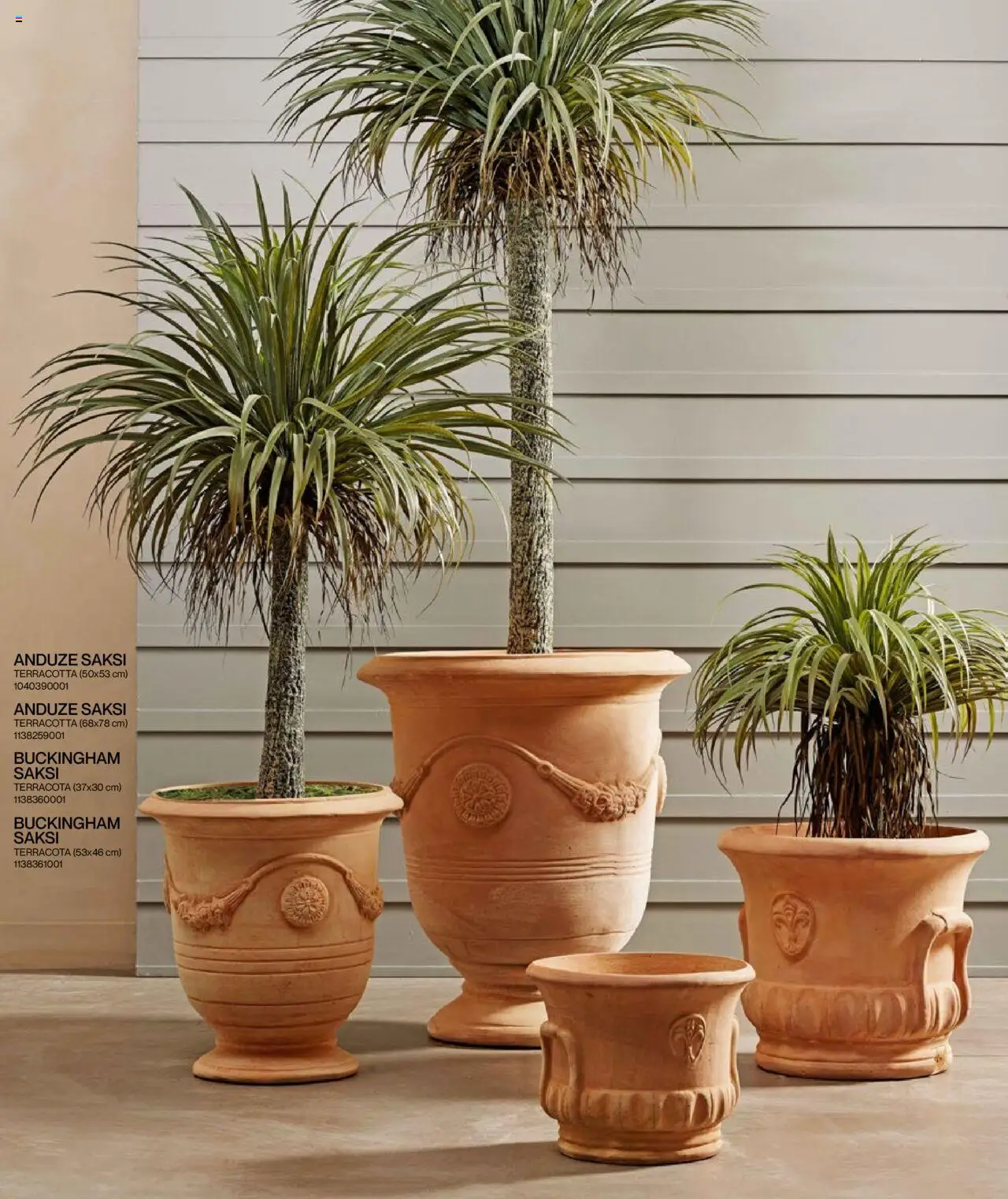 Mudo Katalog - BAHÇE 2025 - 04.06.2025 tarihinden itibaren geçerlidir | Sayfa: 108 | Ürünler: Saksı