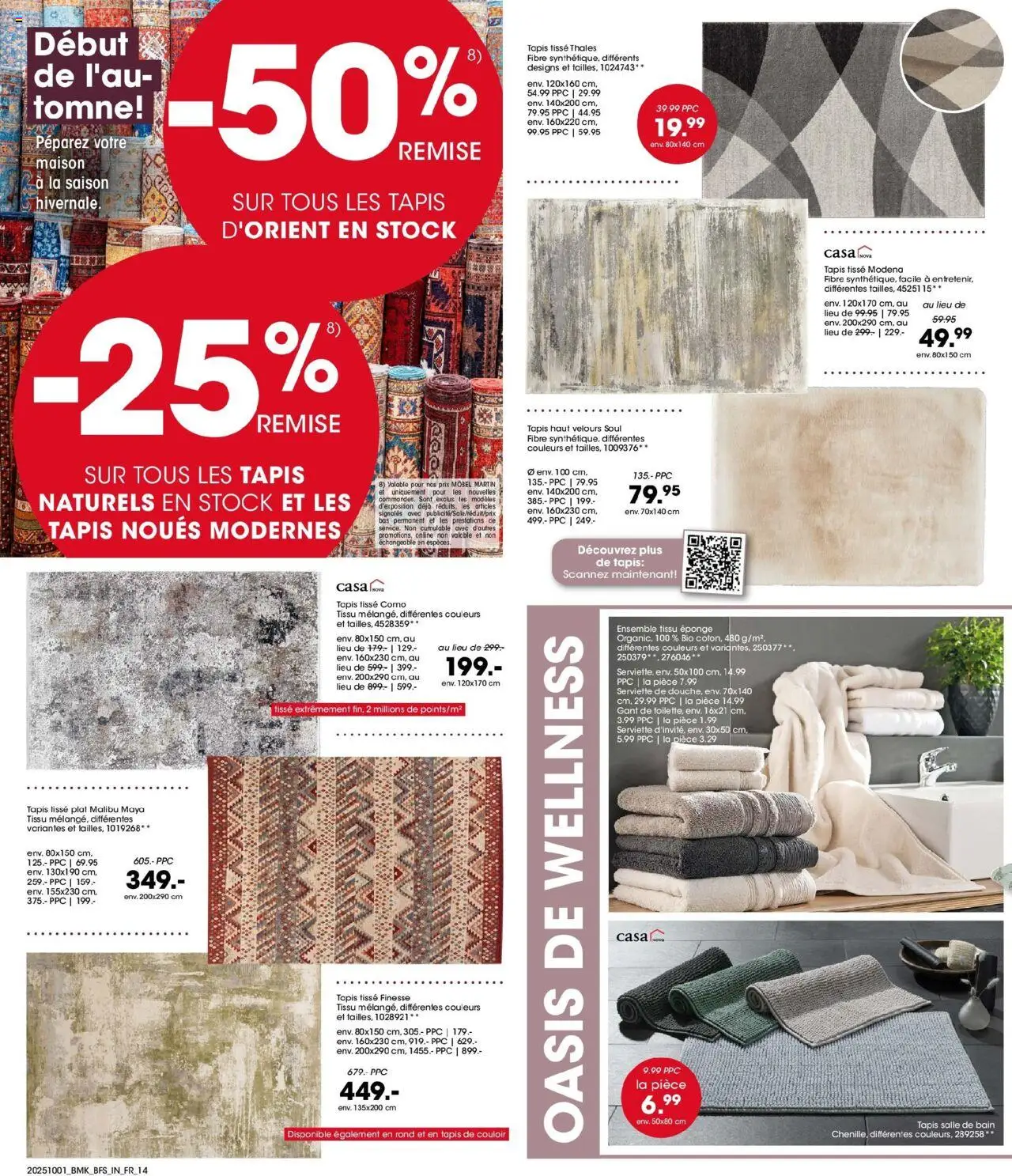 {H1} | Page: 14 | Produits: Eponge, Tapis