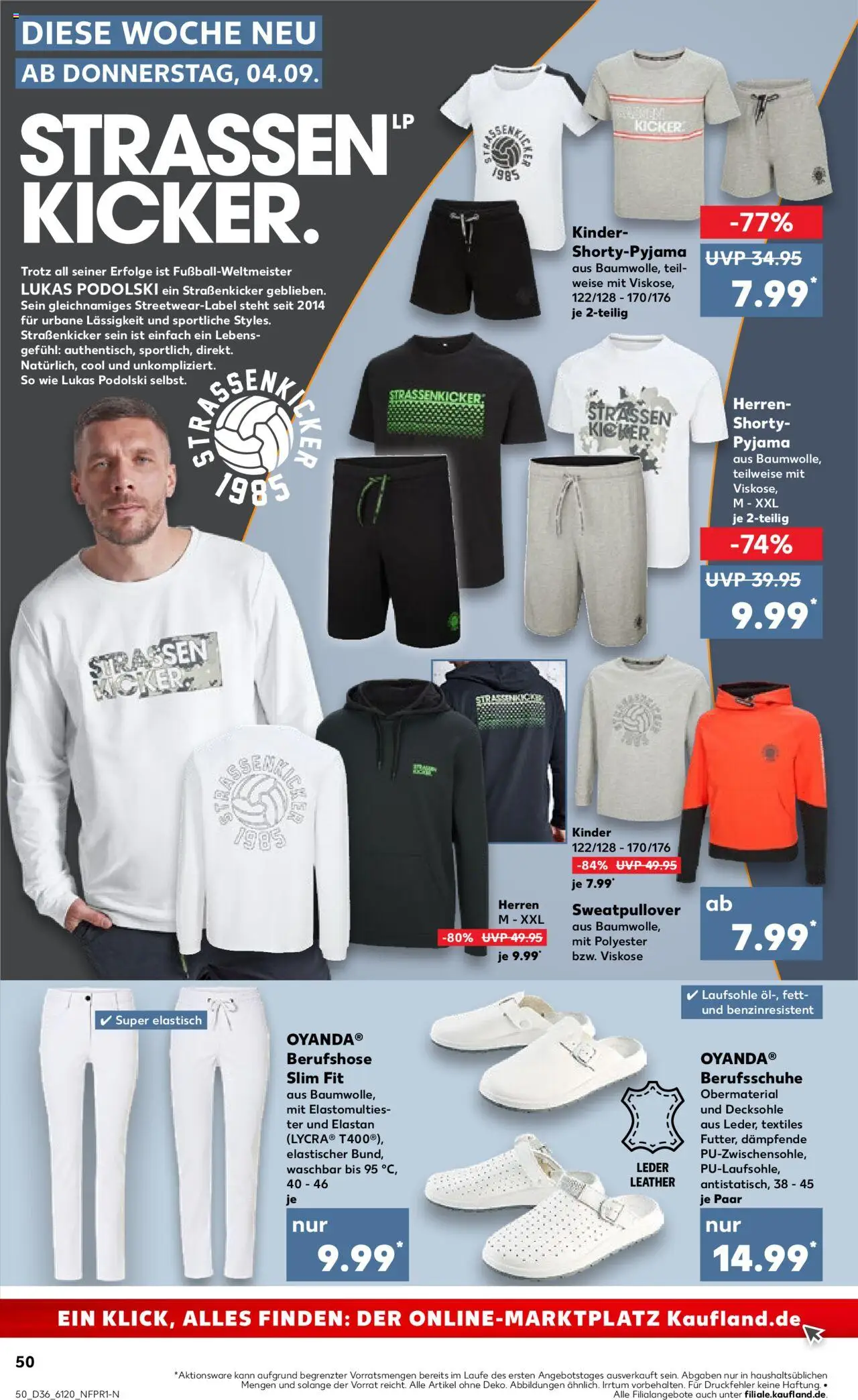 Kaufland prospekt Bremen	 - gültig ab dem 04.09.2025 | Seite: 50 | Produkte: Sweatshirt, Pyjama