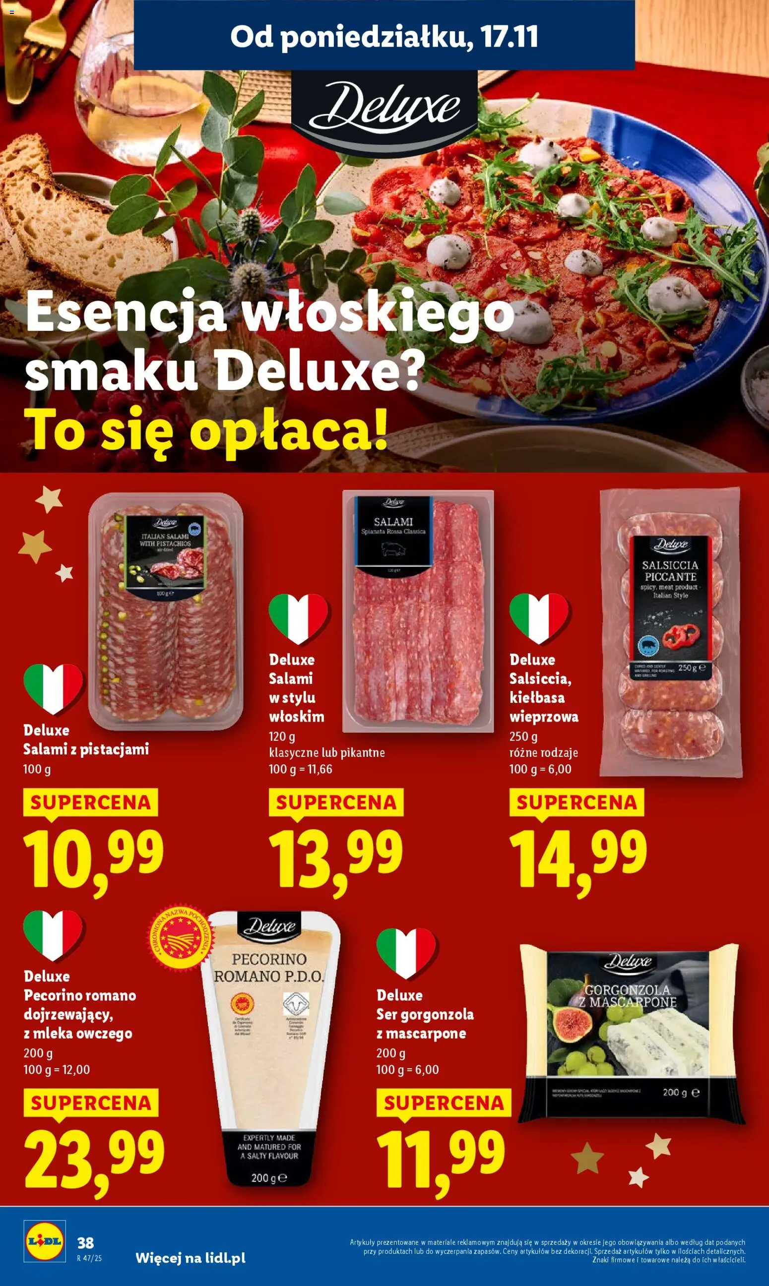 Lidl Gazetka od 17.11.2025 | Strona: 38