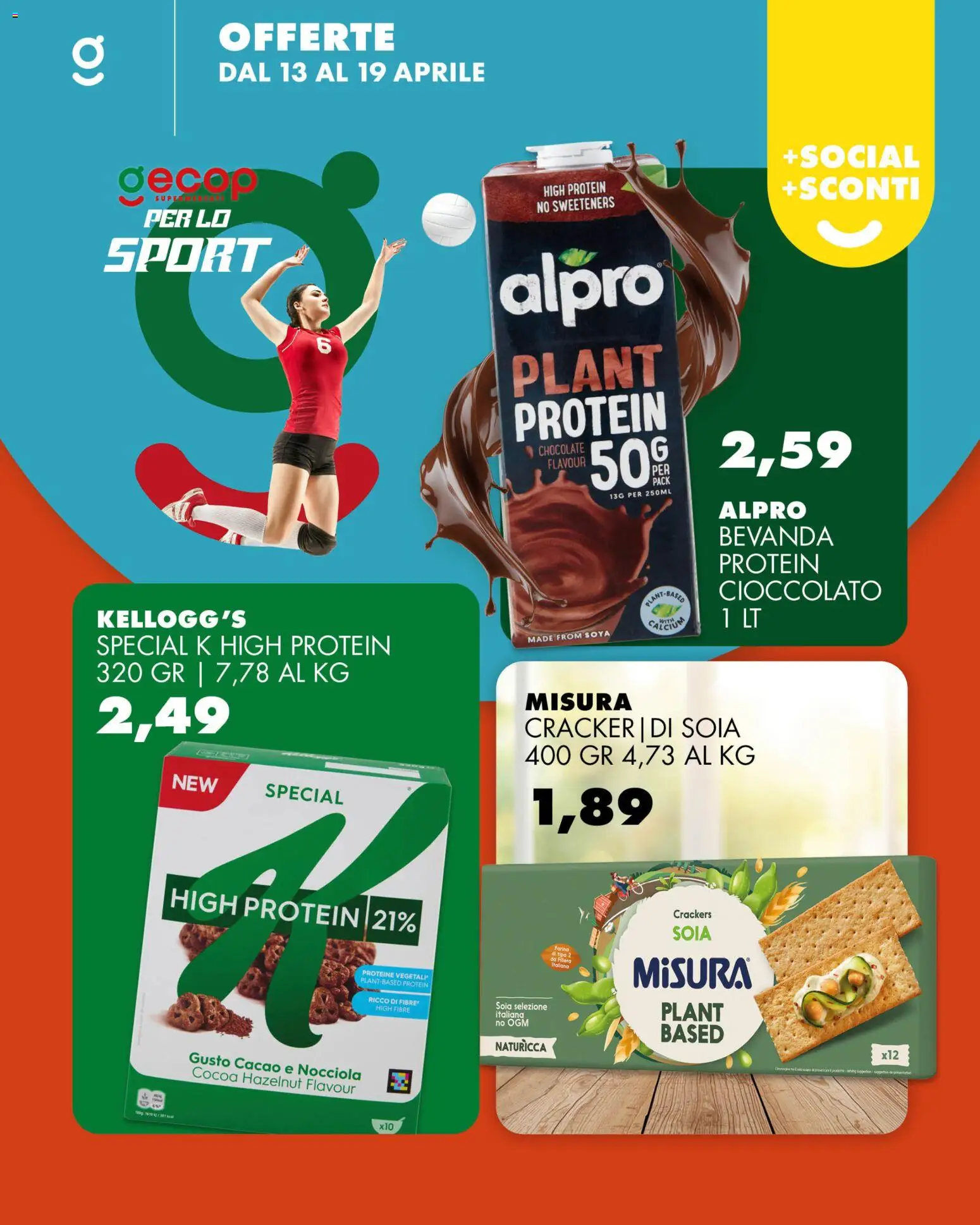 Volantino GECOP del 13.04.2026 | Pagina: 7 | Prodotti: Cioccolato, Crackers, Cacao