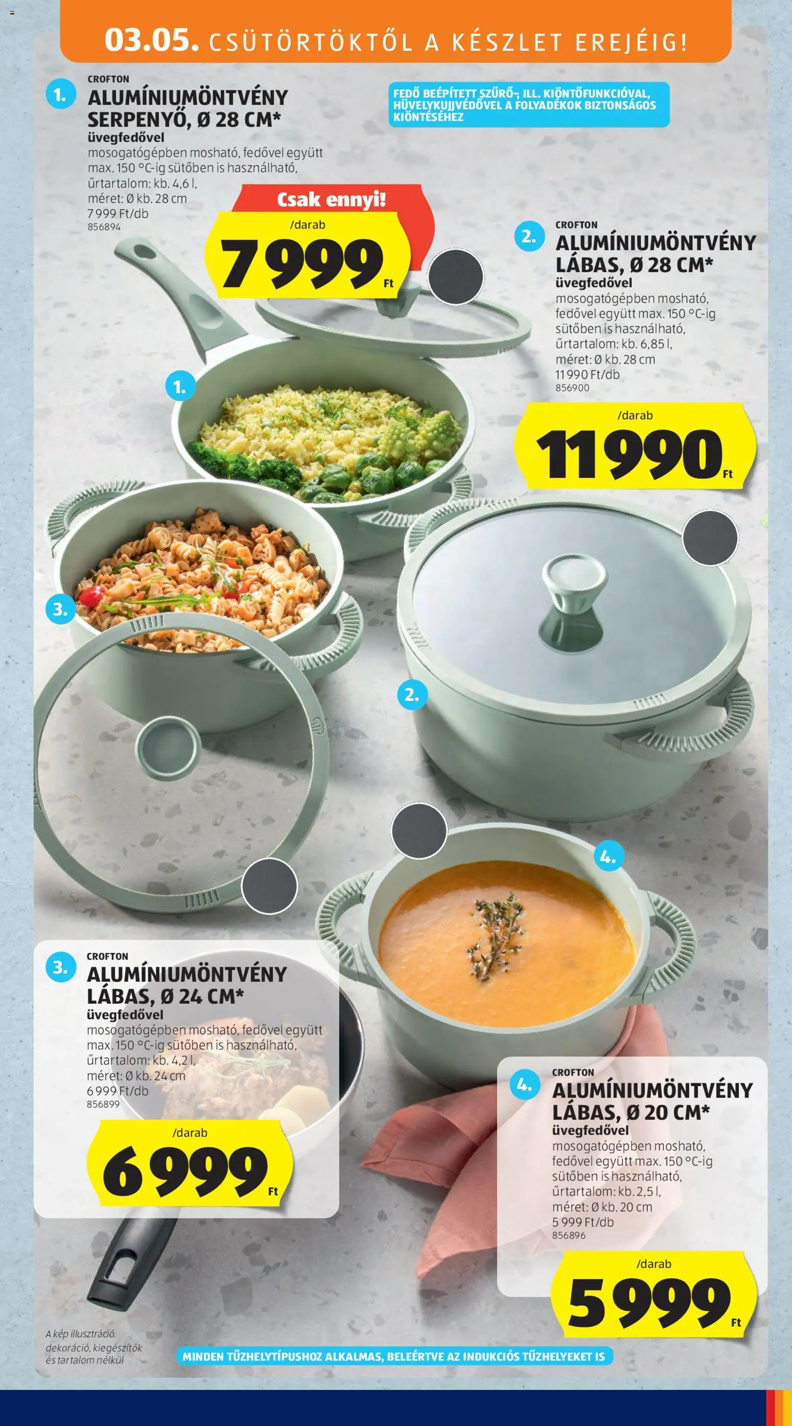 Aldi akciós ujság - amely érvényes a következő dátumtól: 05.03.2026 | Oldal: 3