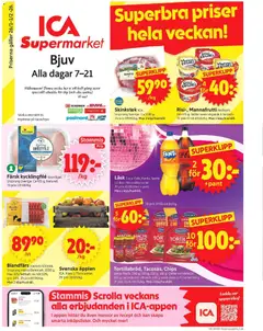 ICA Supermarket - Bjuv - Förhandsvisning av reklamblad från butik ICA Supermarket aktuell från 26.01.2026