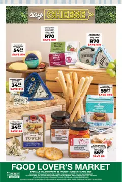 Food Lover's Market specials catalogue – valid from 23.03.2026 | Page: 16 | Products: Cheese, Vinegar, Flakes, Peach