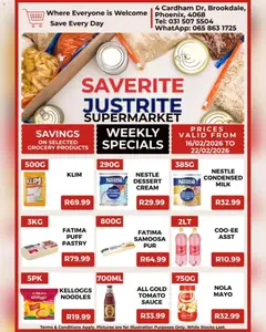Saverite specials catalogue – valid from 16.02.2026 | Page: 2