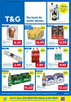 T&G Flugblatt ab 29.01.2026 gültig