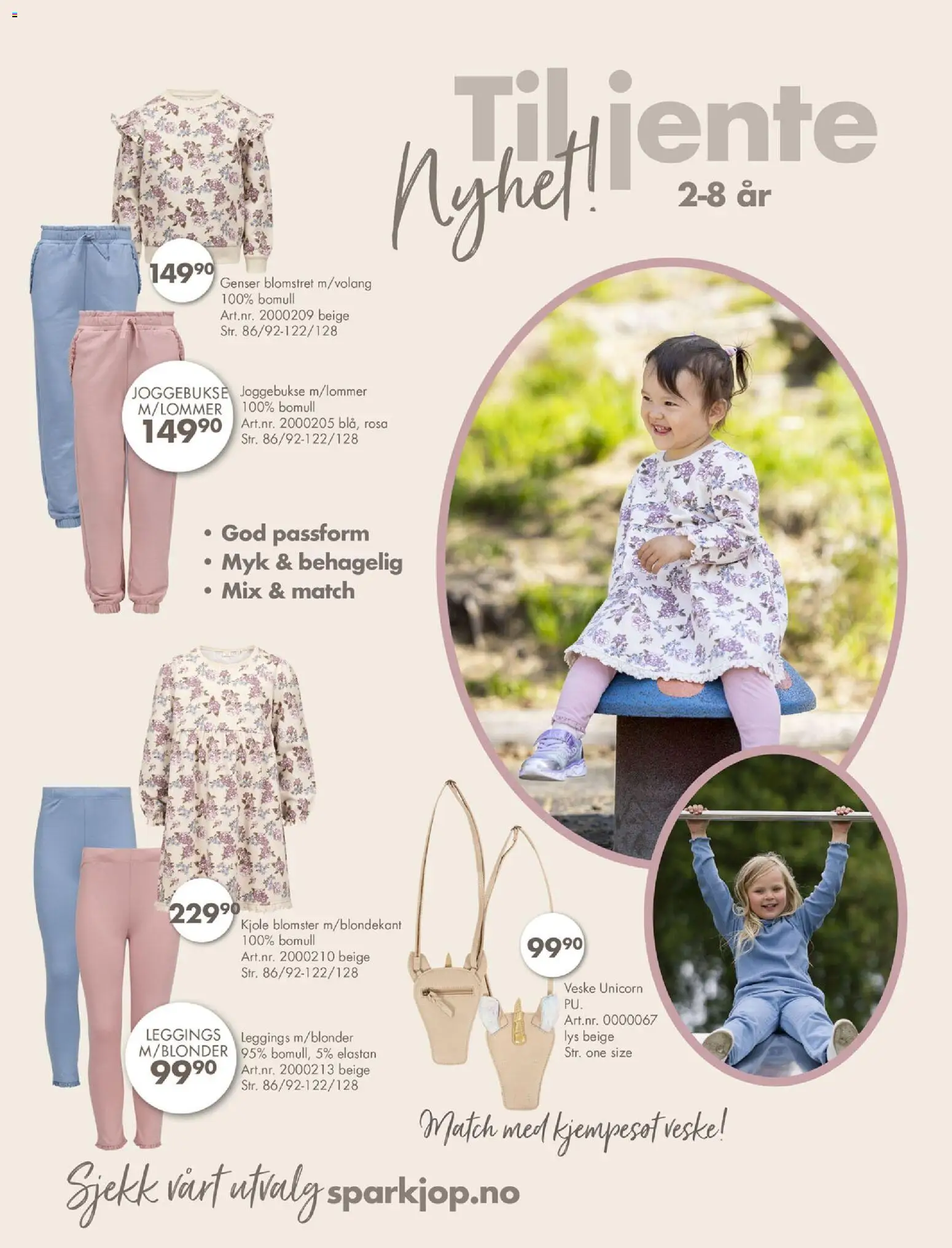 {H1} | Side: 15 | Produkter: Nuisette, Leggings, Kjole, Suho sadje