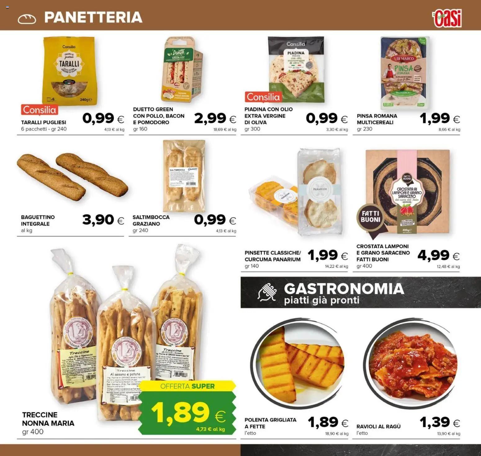 Volantino Oasi del 03.01.2026 | Pagina: 3 | Prodotti: Lamponi, Patate, Ragú, Ravioli