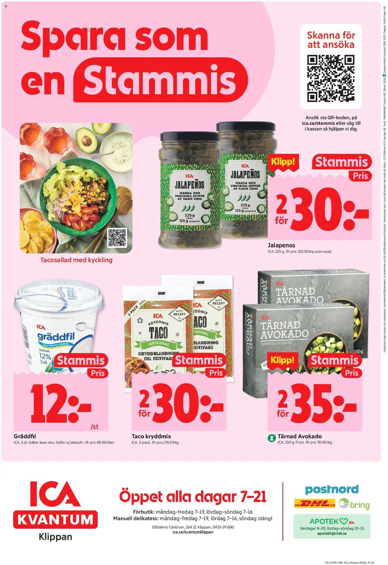 ICA Kvantum reklamblad aktuell från 09.02.2026 | Sida: 12