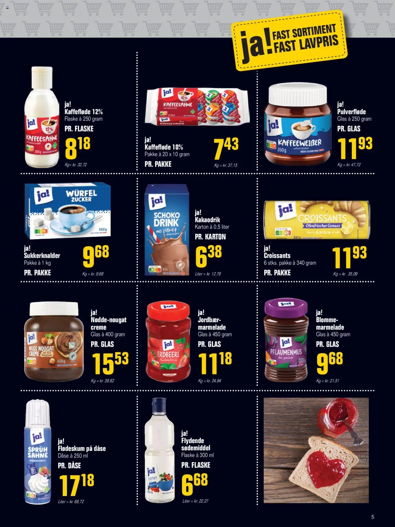 Otto Duborg tilbudsavis – gyldig fra 18.09.2025 | Side: 5 | Produkter: Chokolade, Mandler, Sukker, Abrikoser