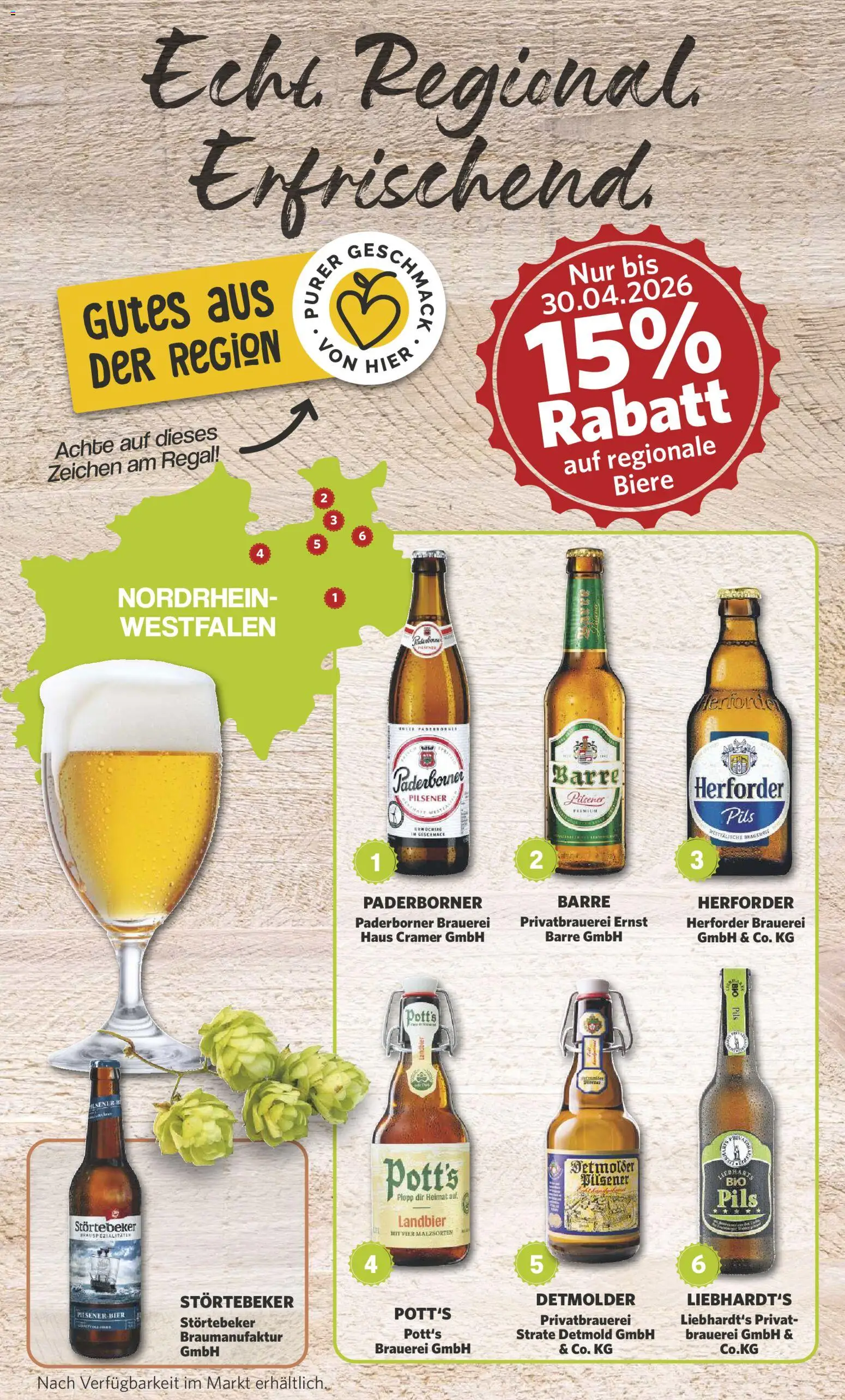 Combi Prospekt 	 – gültig ab 30.03.2026 | Seite: 25 | Produkte: Bier, Regal, Pils