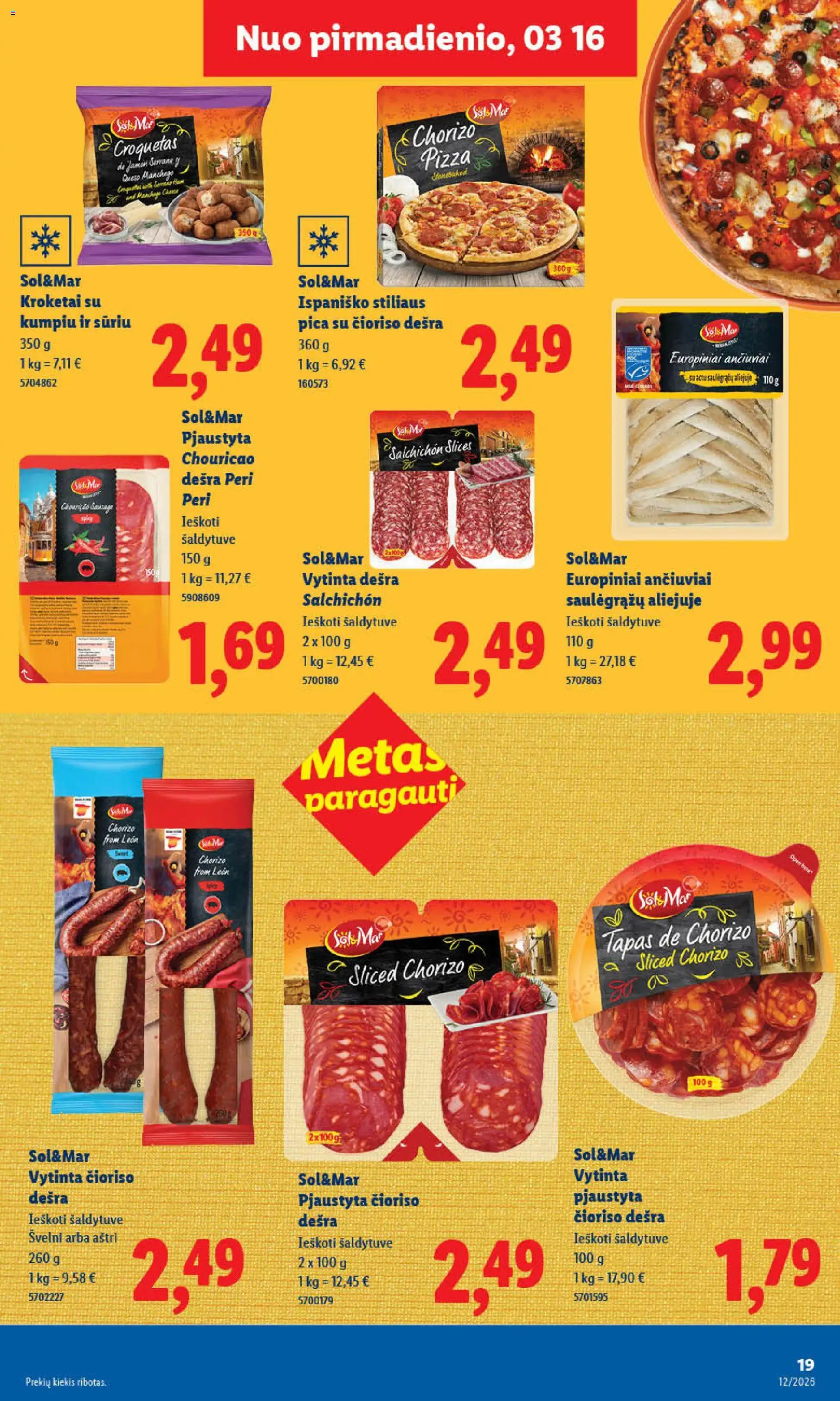 LIDL akcijos nuo 16.03.2026 | Puslapis: 19