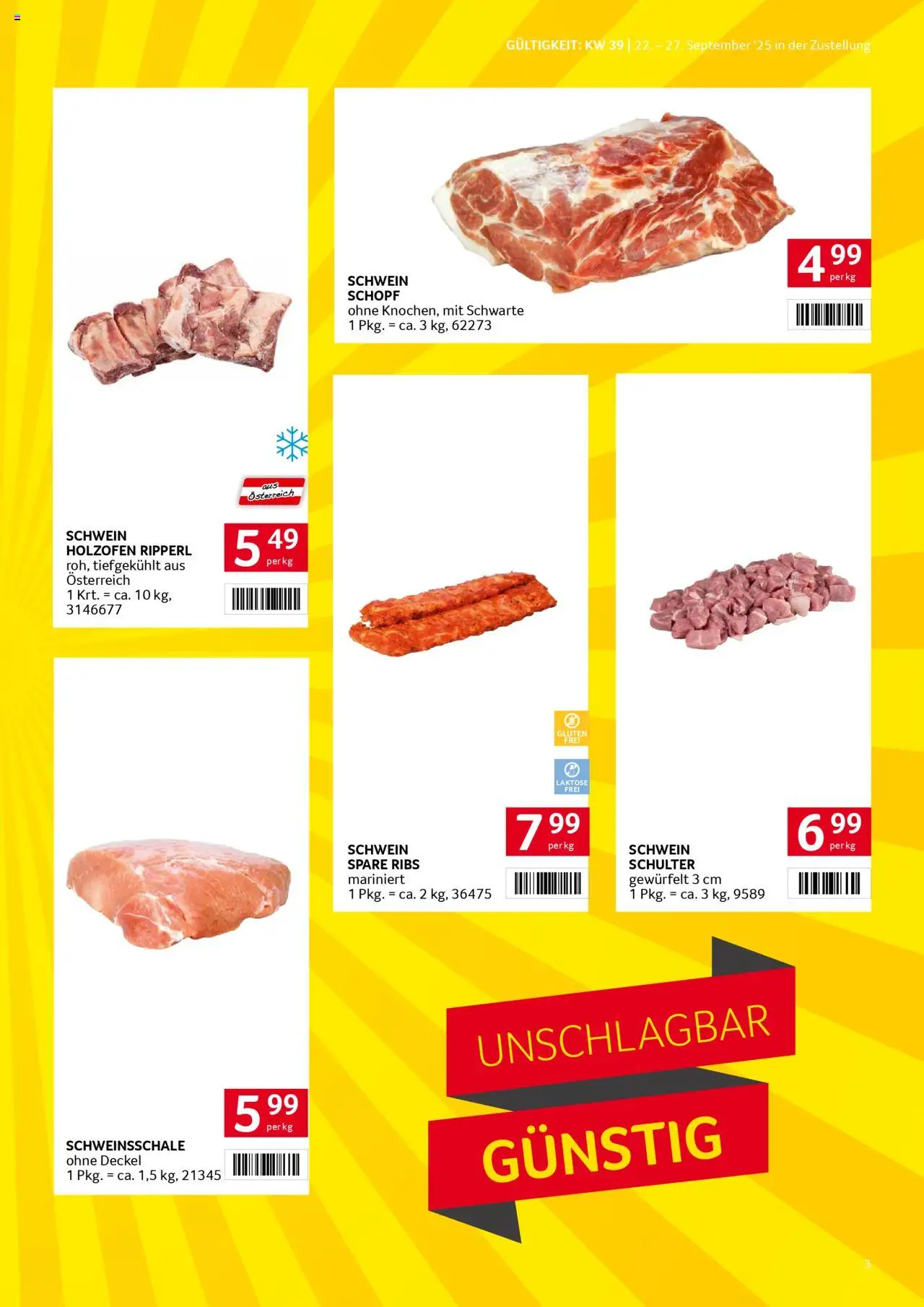 Transgourmet Zustellaktion gültig ab 22.09.2025 | Seite: 3