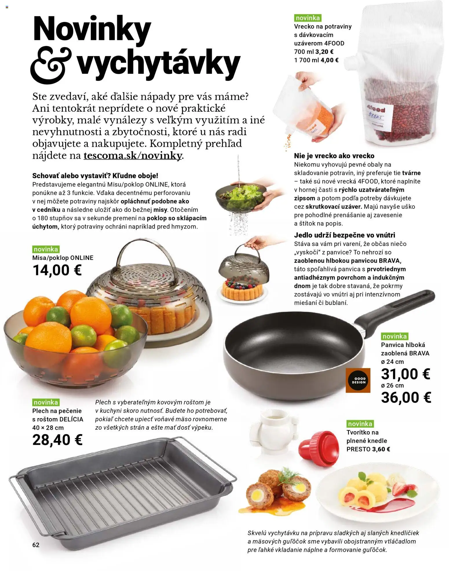 Nové TESCOMA akcie – leták je platný od 01.11.2025 | Strana: 62 | Produkty: Panvica