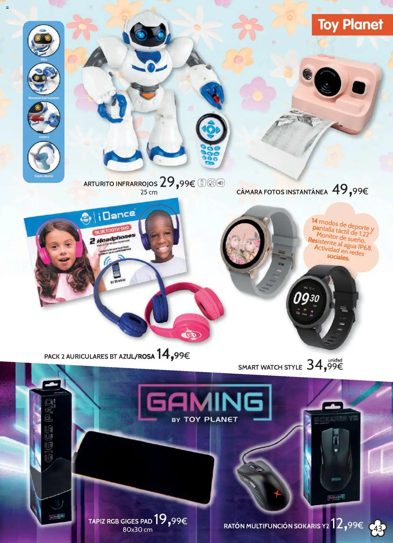 Toy Planet catálogo │ válido desde el 15.04.2025 | Página: 43 | Productos: Monitor, Auriculares, Cámara
