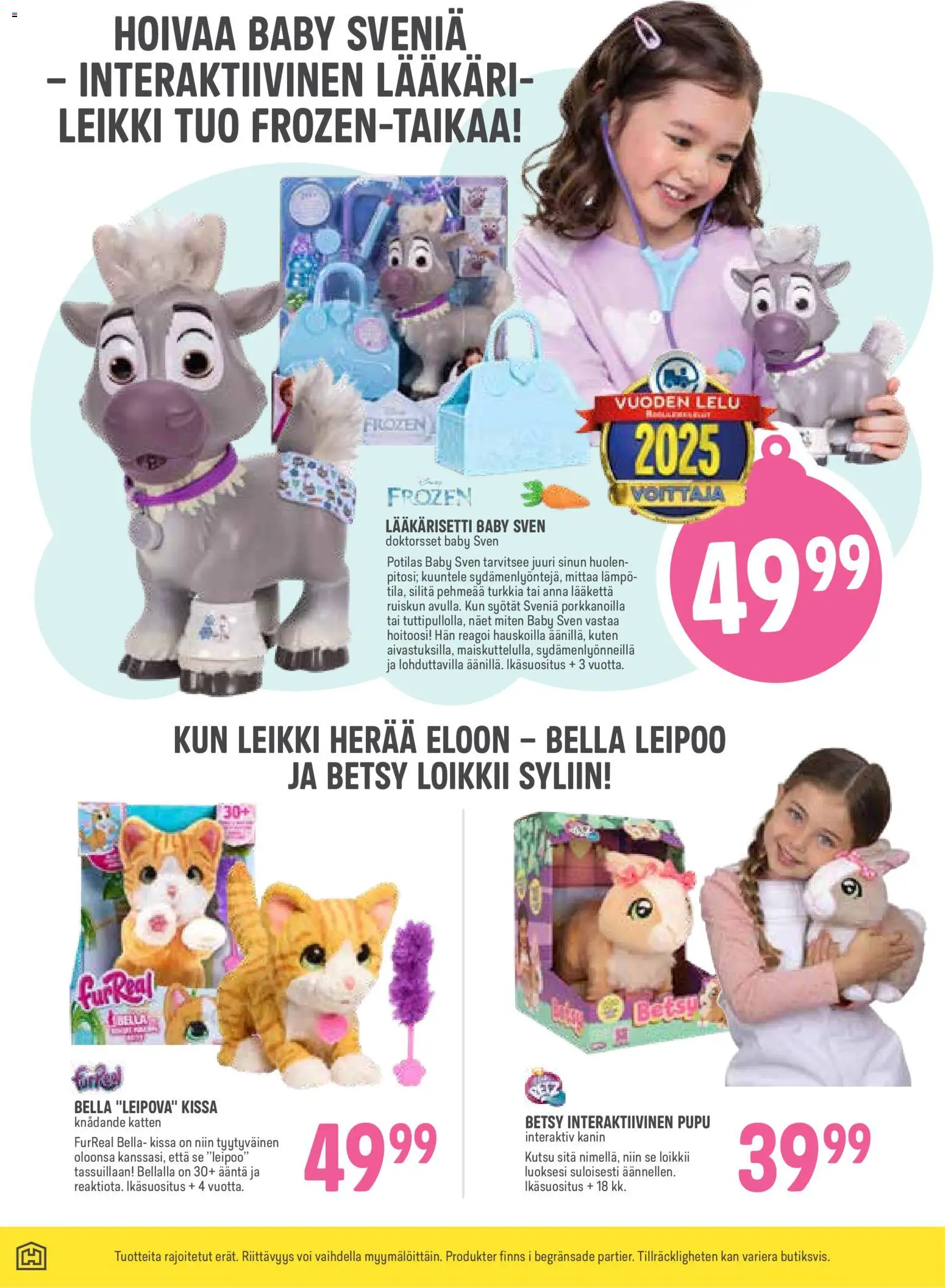 Halpa Halli - Lelukuvasto 2025 – voimassa 05.11.2025 alkaen | Sivu: 2 | Tuotteet: Voi