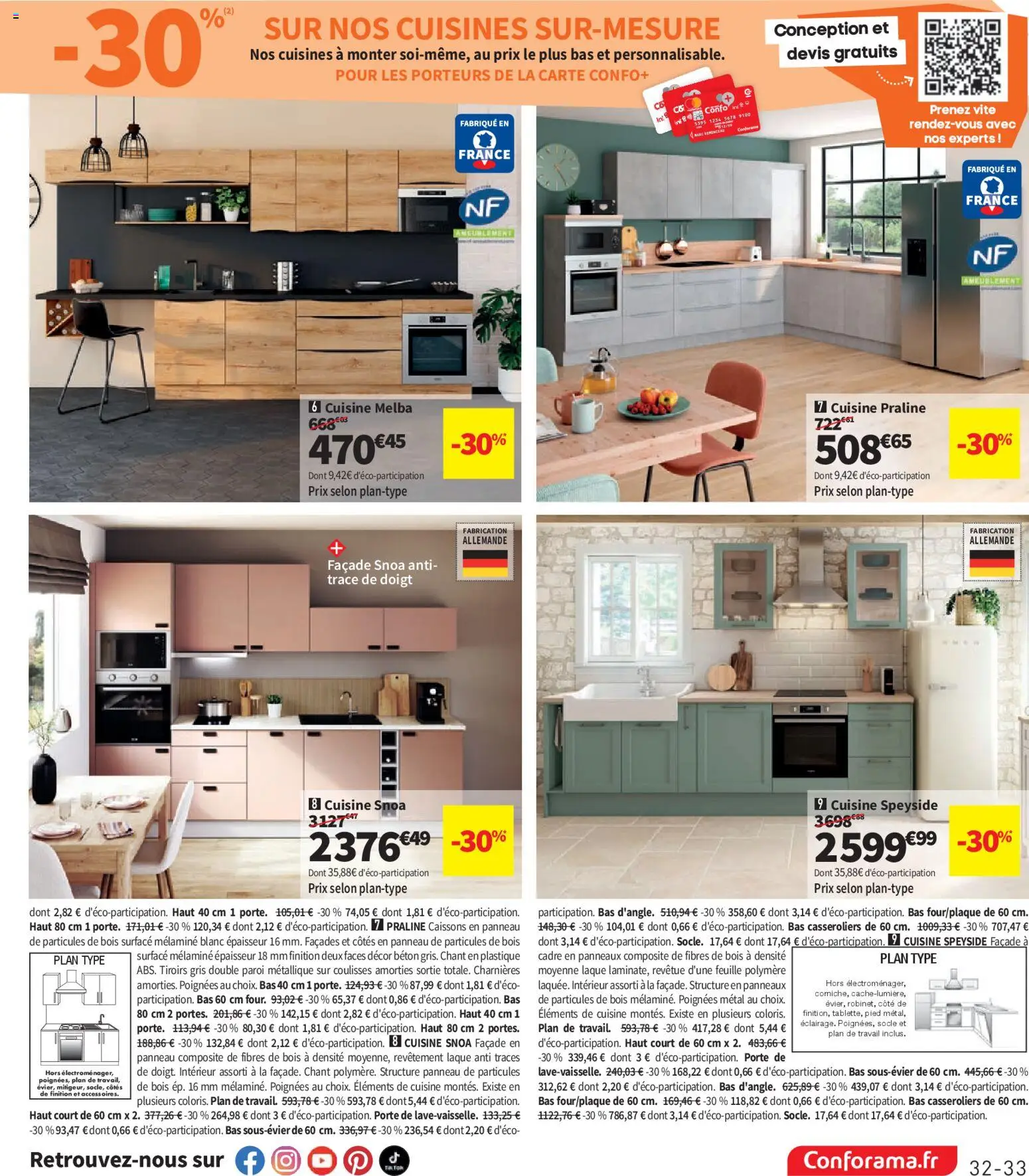 {H1} | Page: 33 | Produits: Porte, Poignées, Laque, Tiroirs